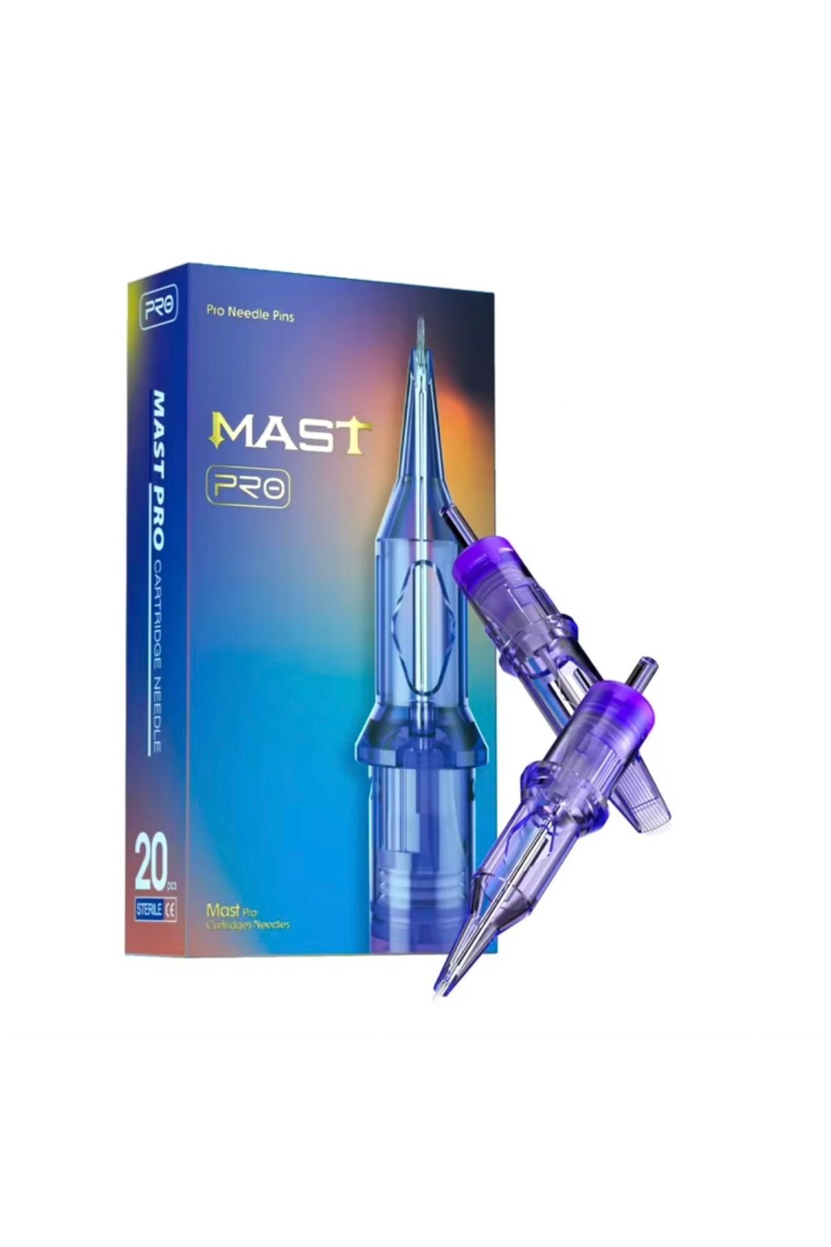 MAST Pro Cartridges 1 Kutu - 0803RL -  0.25mm - Kartuş Dövme ve Kalıcı Makyaj İğnesi