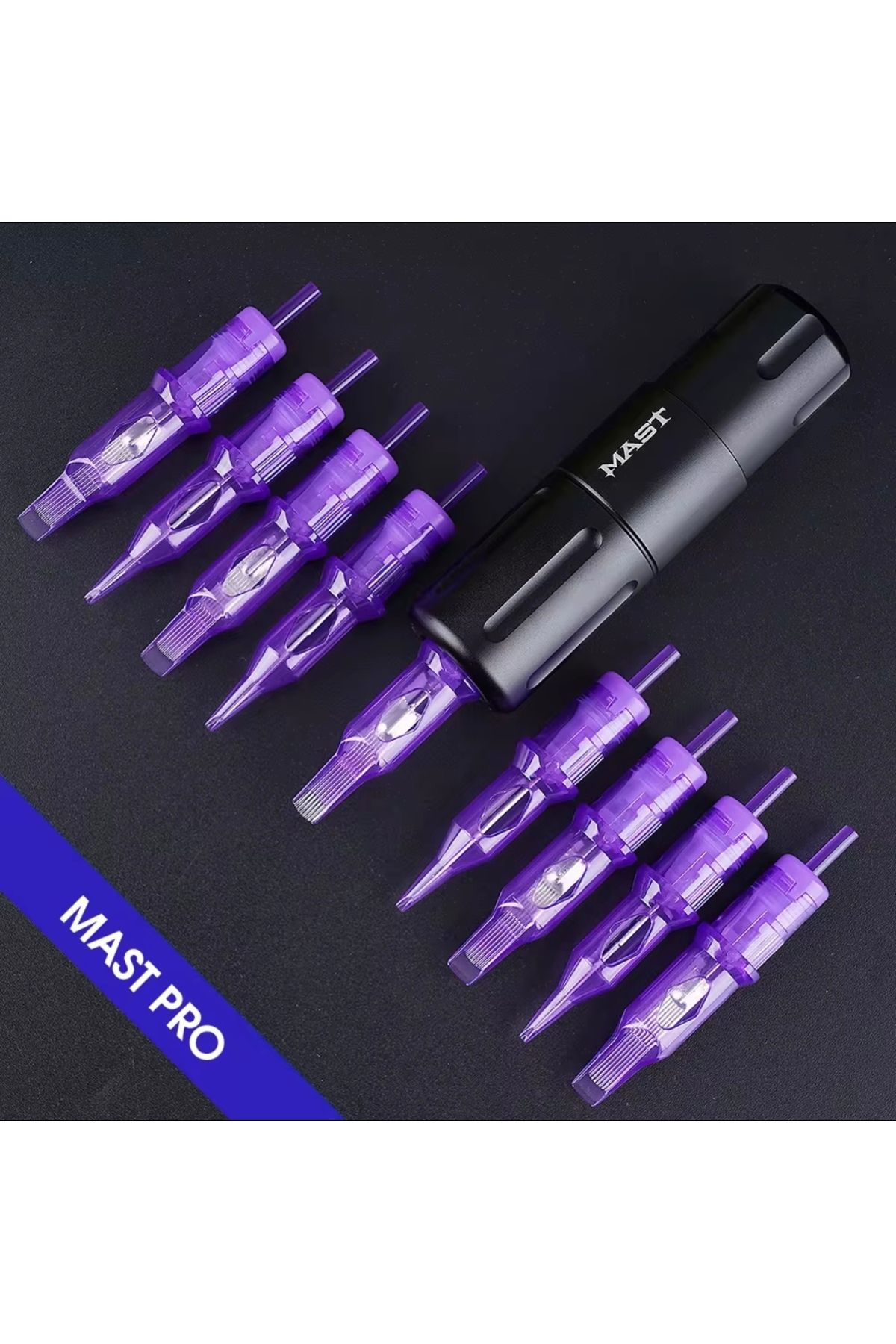 MAST Pro Cartridges 1 Kutu - 0803RL -  0.25mm - Kartuş Dövme ve Kalıcı Makyaj İğnesi