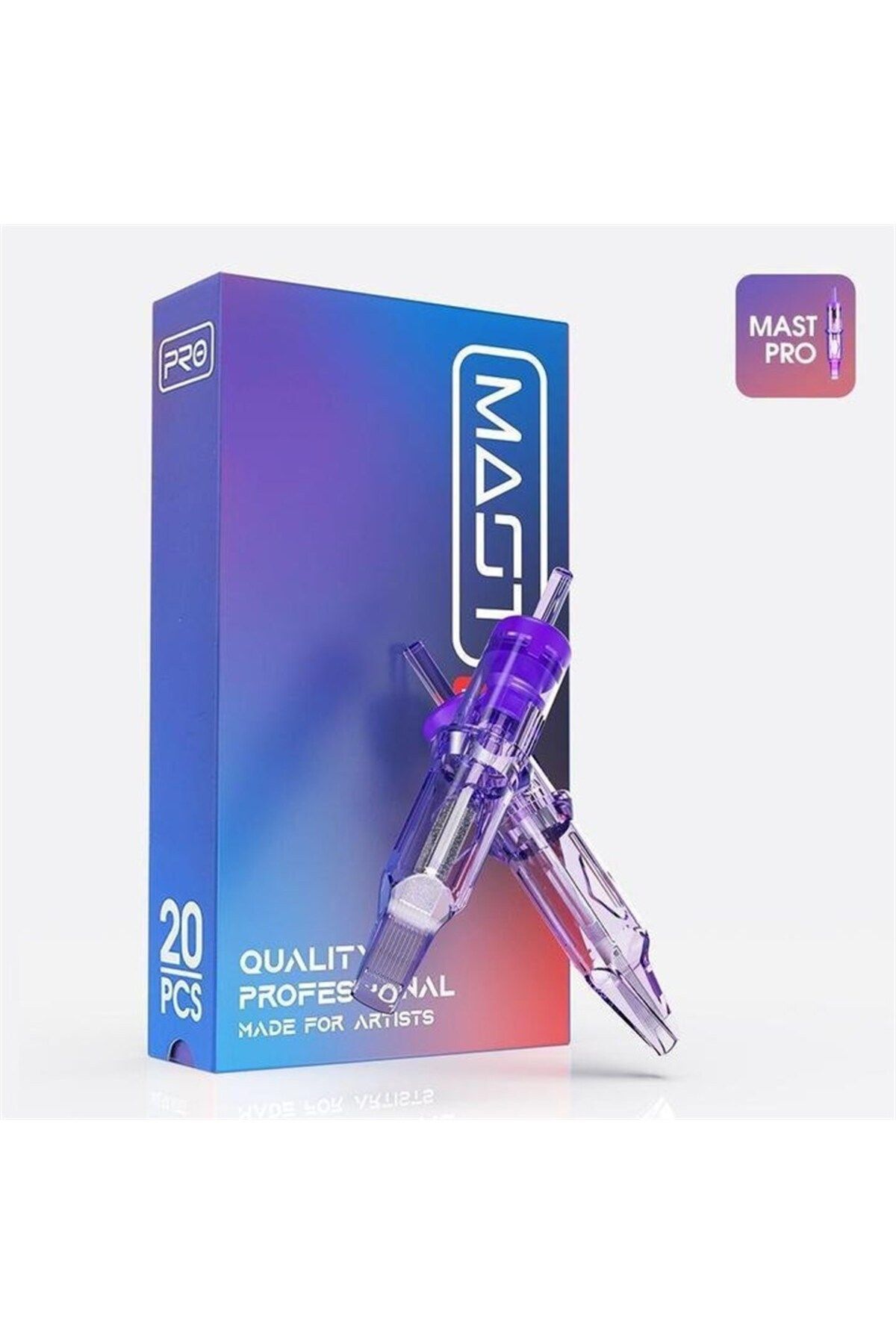 MAST Pro Cartridges 1-pro-0801rl Long Taper - Kartuş Dövme Iğnesi