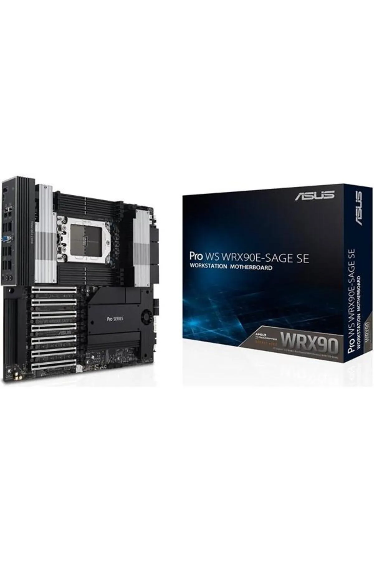 Asus Pro WS WRX90E-SAGE SE DDR5 ECC WRX90 sTR5 (Threadripper™ PRO 7000 WX İşlemcilerle Uyumlu)