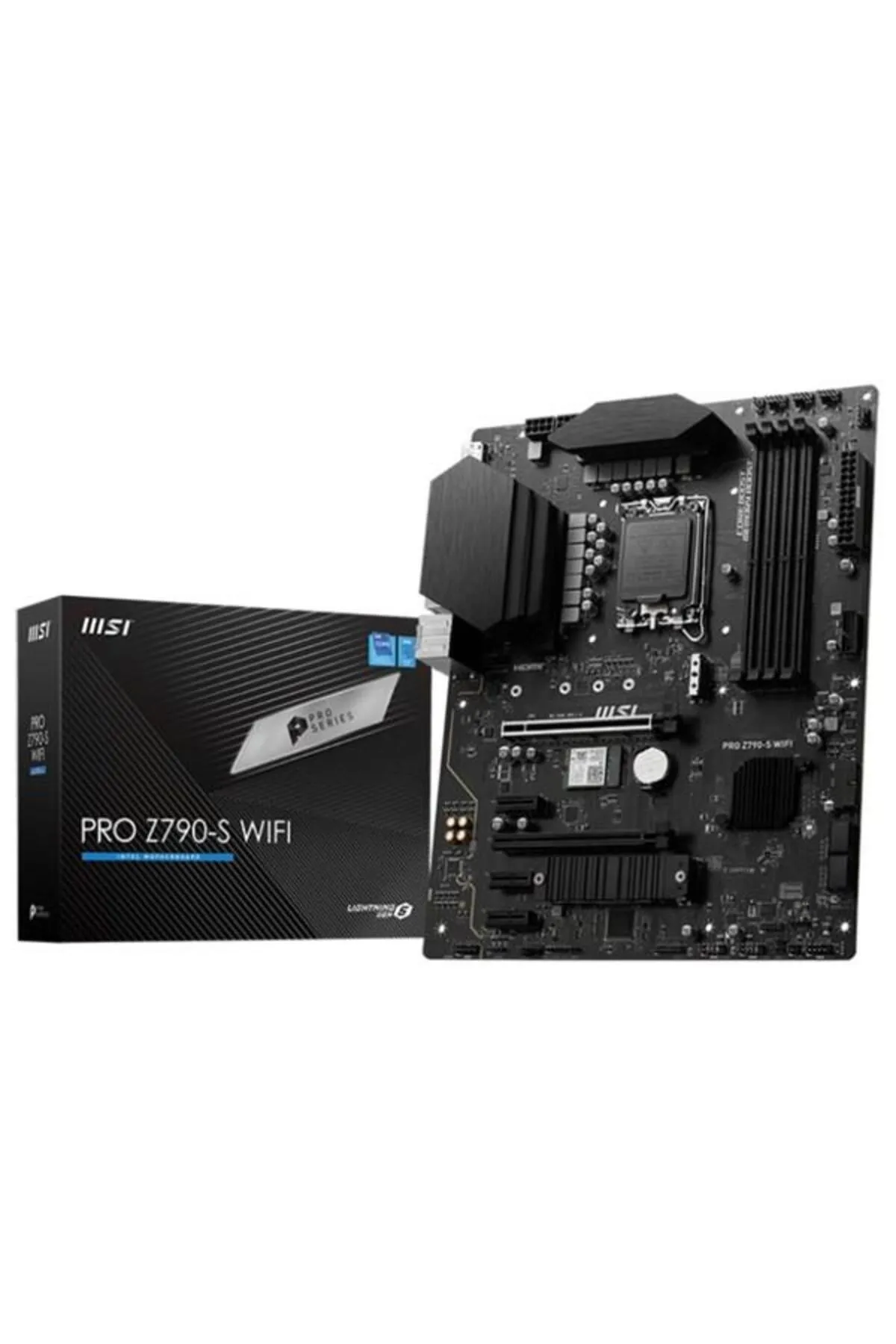 MSI Pro Z790-s Wıfı-6e Ddr5 Hdmı-dp Pcıe 4.0 1700p Atx