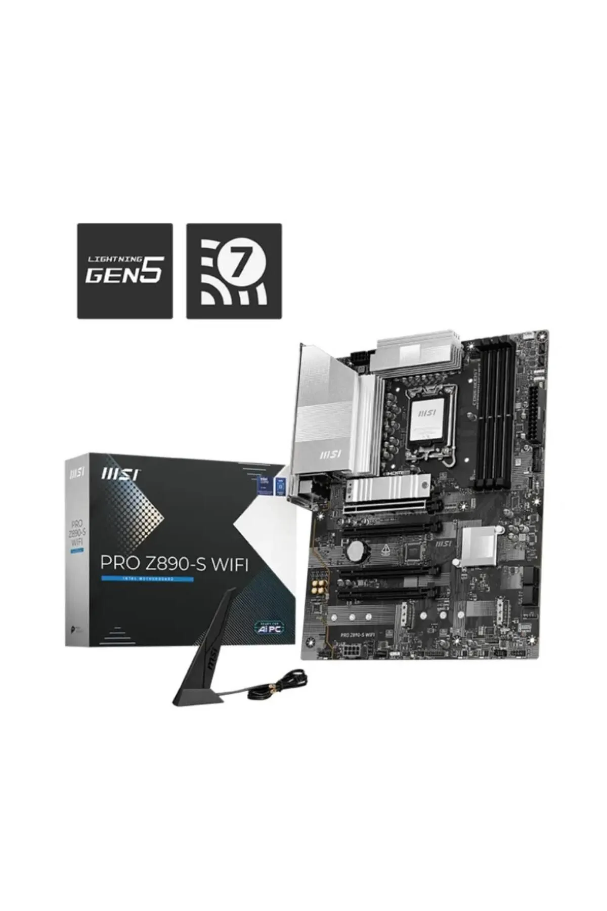 Hedef Market Pro Z890-s Wıfı Ddr5 8600(OC) Dvı Hdmı Atx