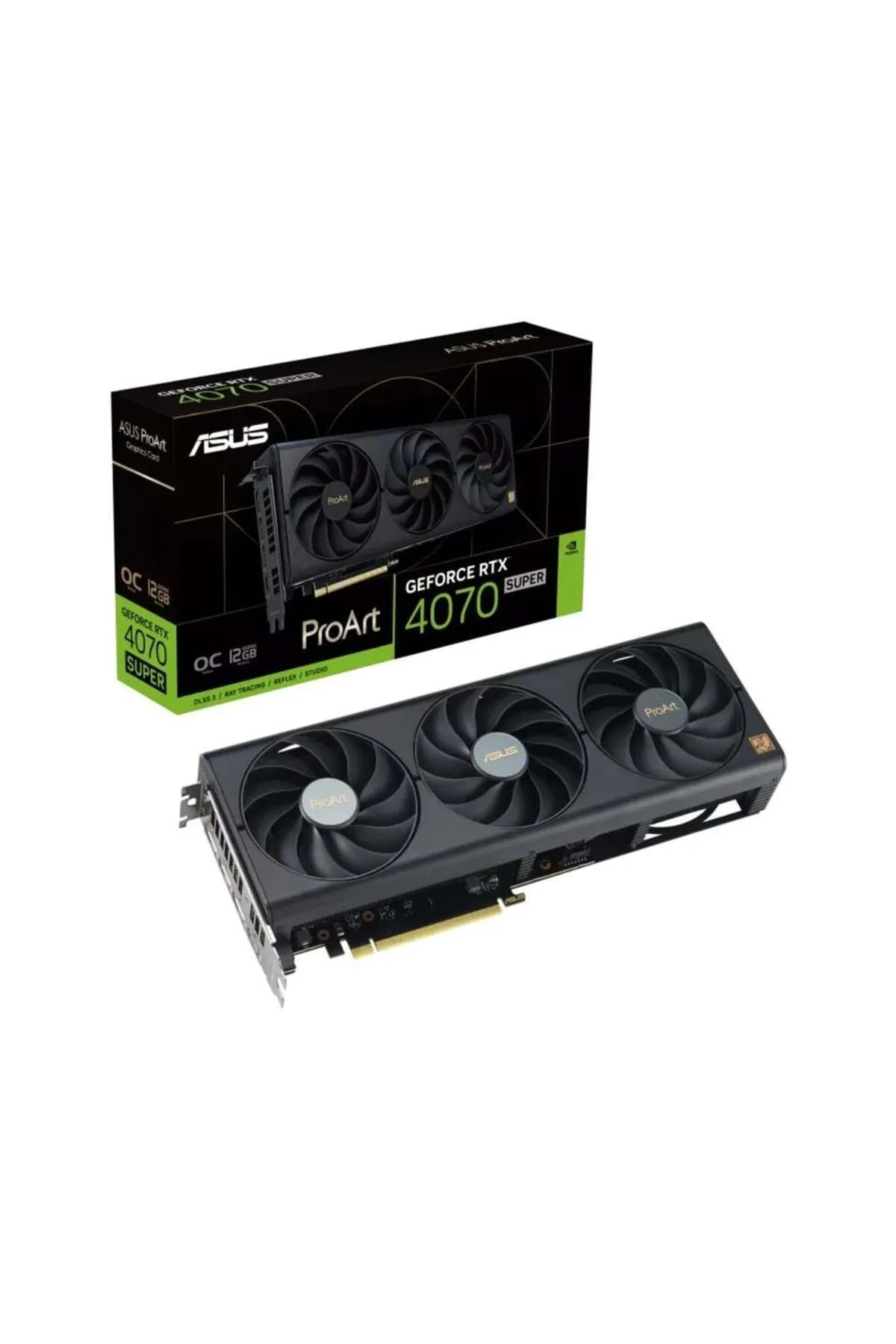 Asus PROART GeForce RTX 4070 SUPER OC 12GB GDDR6X 192Bit DLSS 3 Ekran Kartı