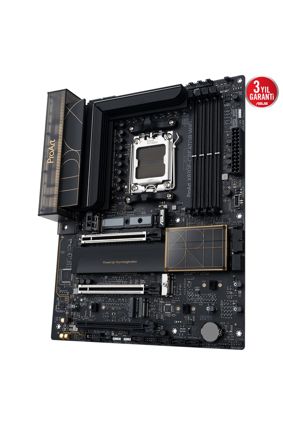 Asus PROART X870E-CREATOR WIFI AMD X870E Soket AM5 DDR5 8000+(OC)MHz ATX