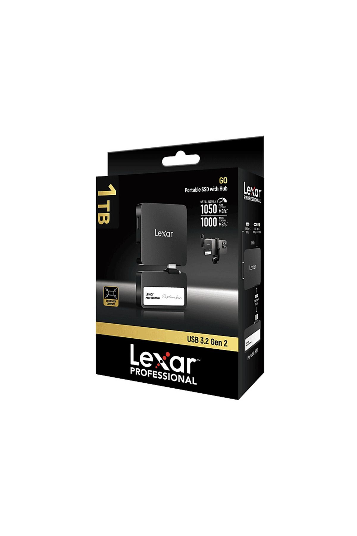 Lexar Professional Go External  1TB Taşınabilir SSD