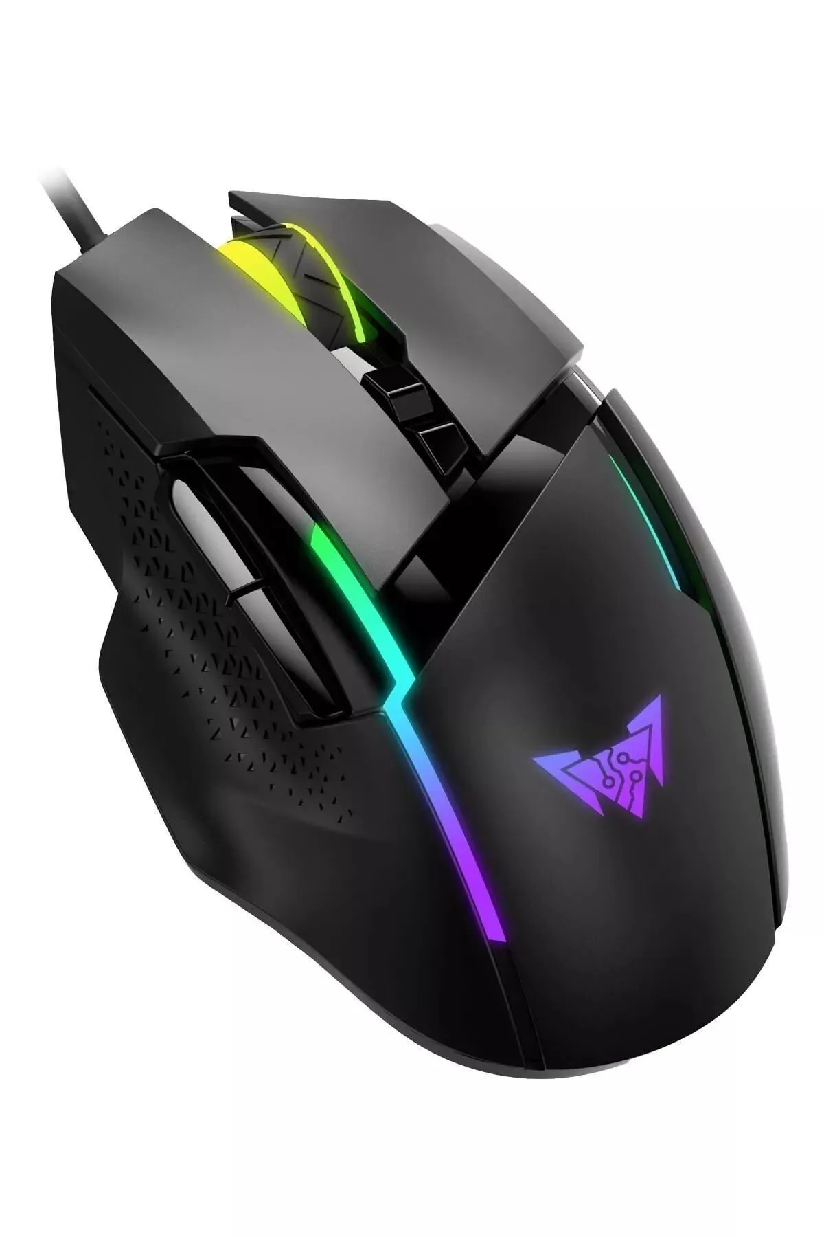 Crown Micro Profesyonel Noyan 7200 Dpi Rgb Gaming Oyuncu Mouse 7 Tuşlu,rgb, Makrolu, Gelişmiş Dpı Ayarı