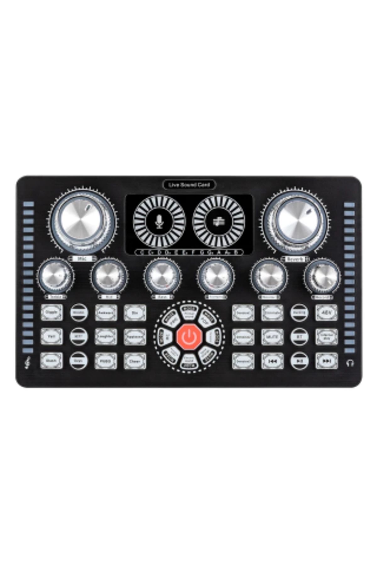 KEEPRO Profosyonel canlı yayın ses kartı profosyonel audio mixer 48 volt canlı yayın ses kartı