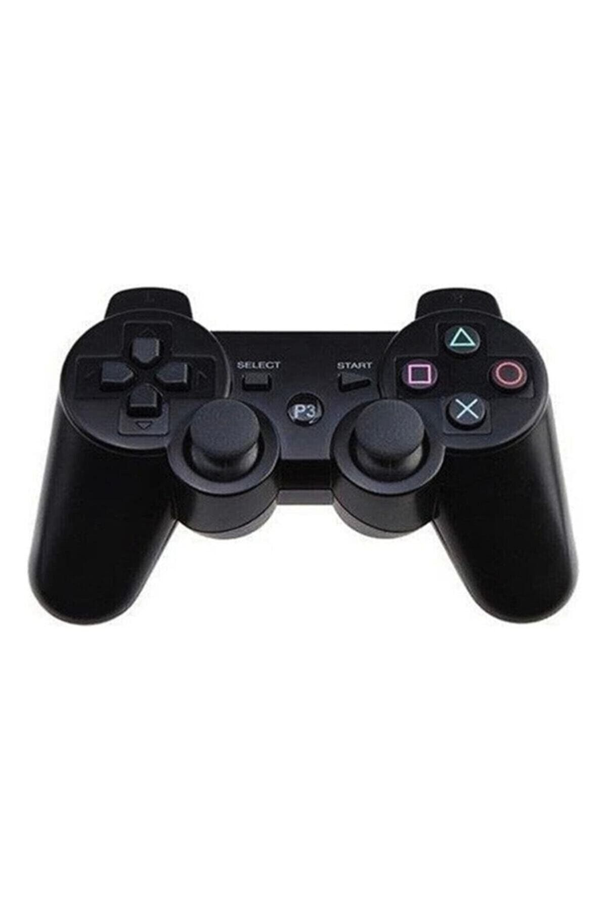 CRKTEKNOLOJİ Ps3 Kablosuz Kol Dualshock 3 Wireless Controller Joystick Siyah Uyumlu