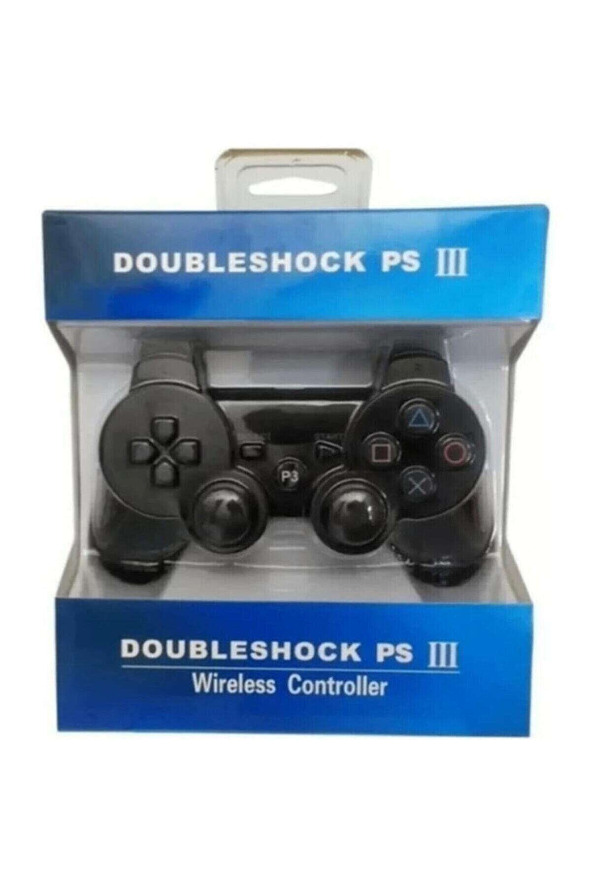 CRKTEKNOLOJİ Ps3 Kablosuz Kol Dualshock 3 Wireless Controller Joystick Siyah Uyumlu