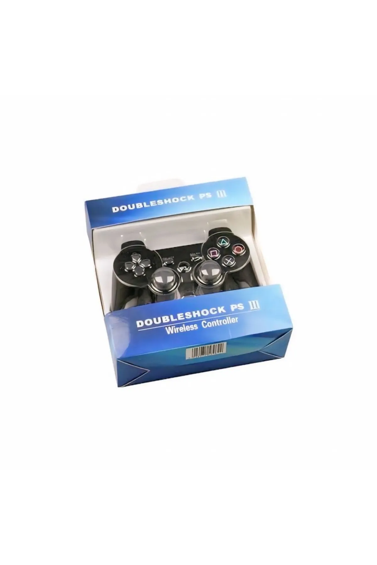 CRKTEKNOLOJİ Ps3 Siyah Kablosuz Joystick Kol Sarj Kablosu ile Birlikte