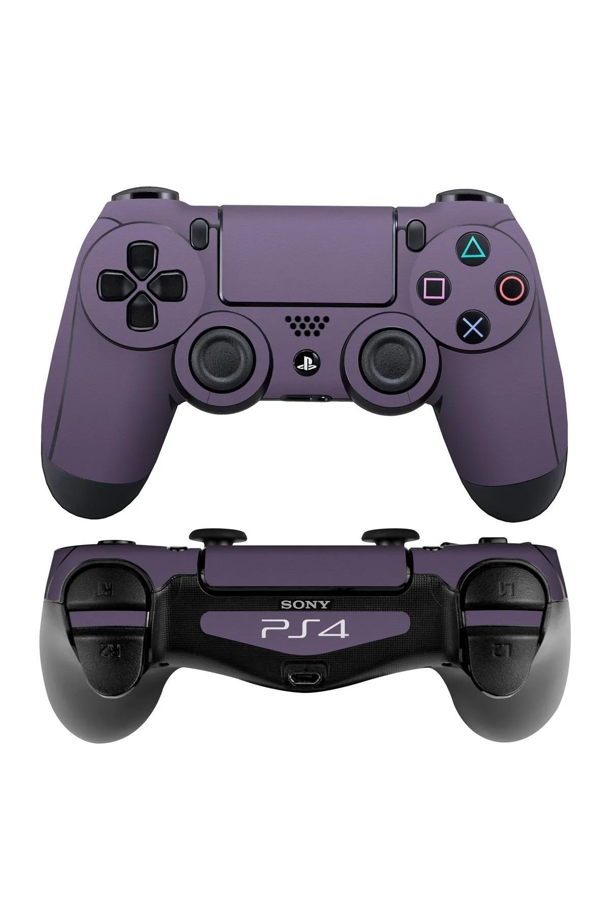 Papscover Ps4 DualShock Dokulu Derin Mor Kaplama