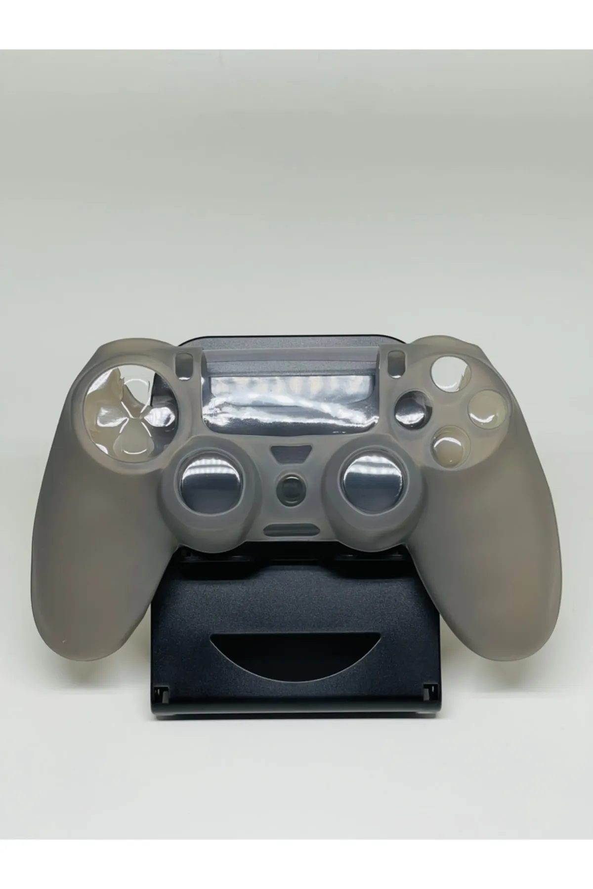 YUES Ps4 Joystick Silikon Kılıf Dualshock Koruyucu Kılıf Gri