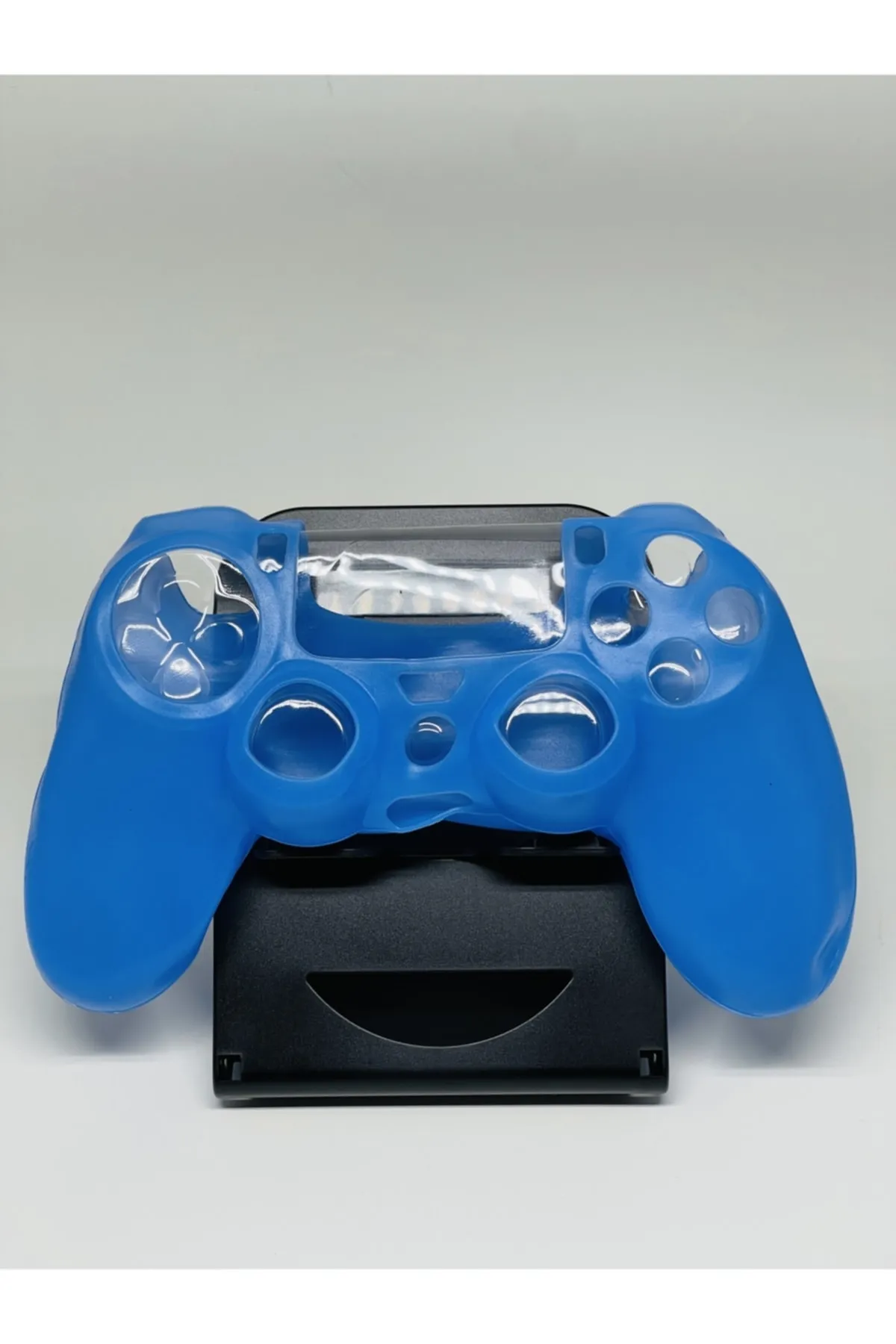 YUES Ps4 Joystick Silikon Kılıf Dualshock Koruyucu Kılıf Mavi