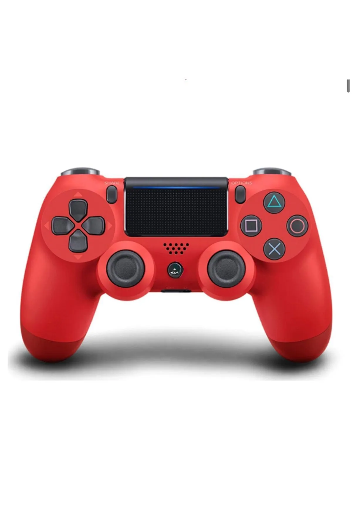 CRK TECH Ps4 Kablosuz Gamepad Garantili Joystick Yenilenmis Gamepad Controller - Red Kırmızıuyumlu