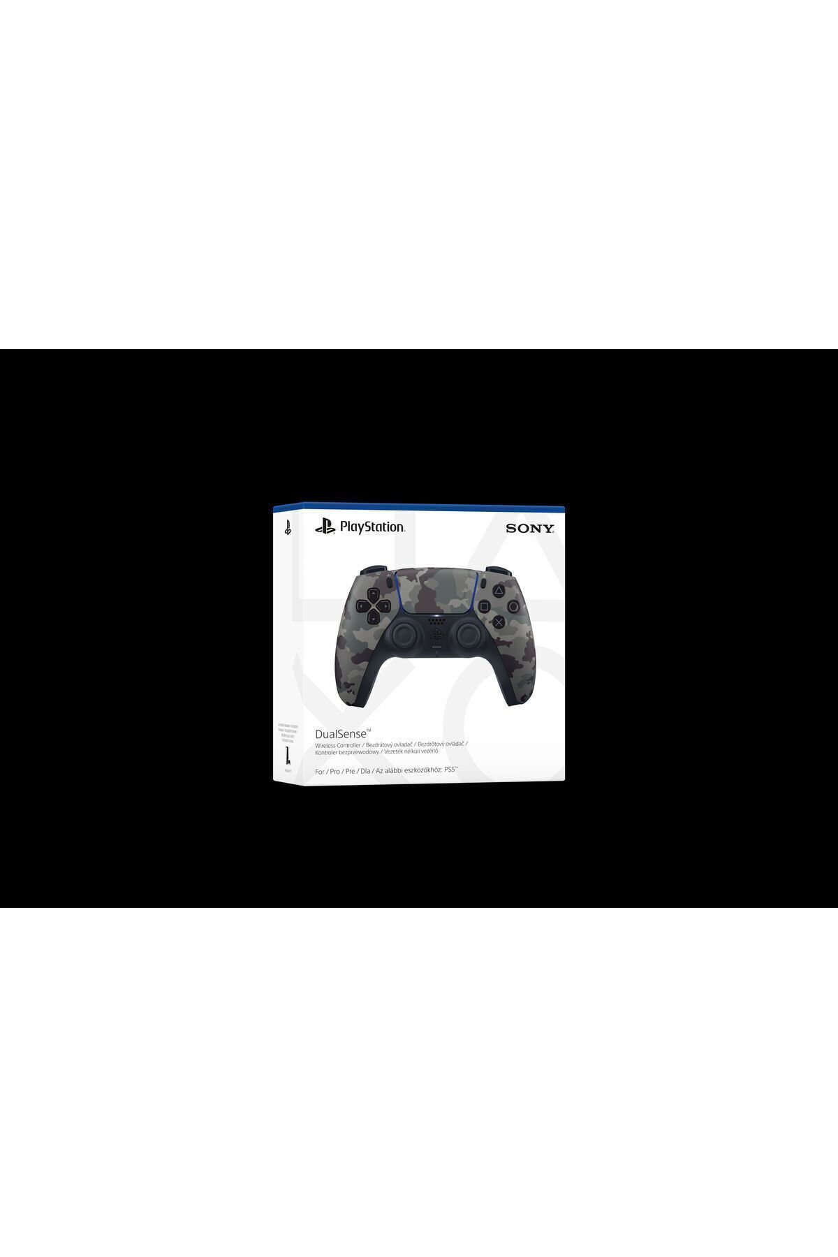 Sony PS5 DualSense Wireless Controller Grey Camo Bilkom Garantili