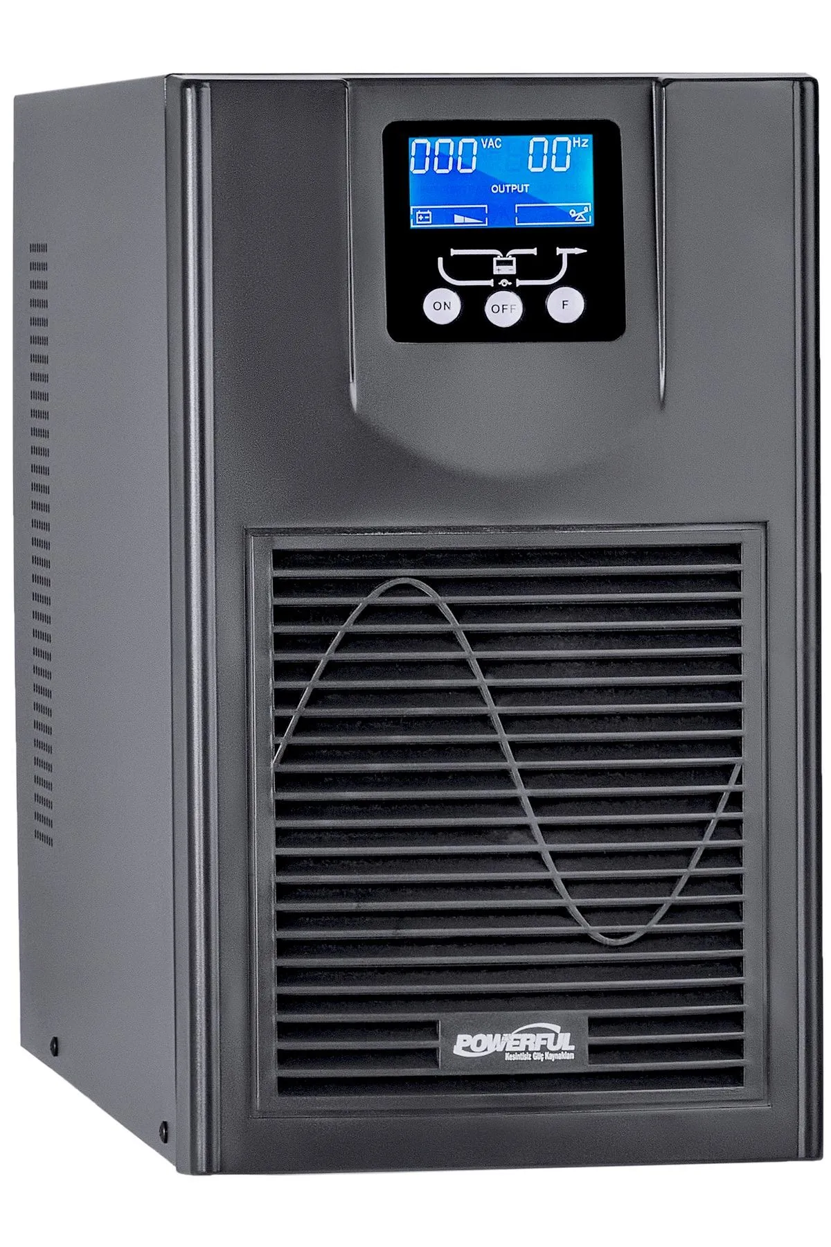 Powerful Pse-1103 3kva / 3 Kva / 3000 Va Online Ups Kesintisiz Güç Kaynağı 6*12v 7ah Akülü