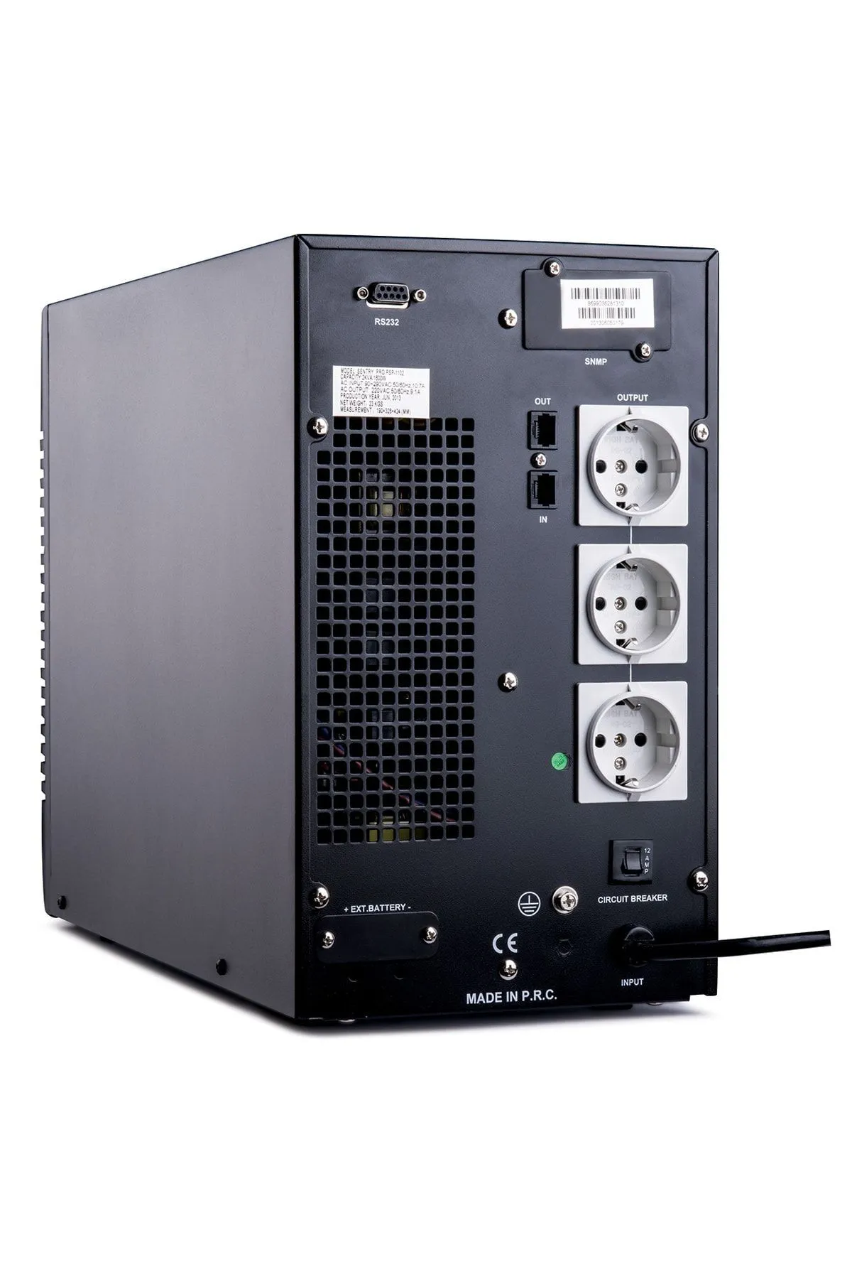 Powerful Pse-1103 3kva / 3 Kva / 3000 Va Online Ups Kesintisiz Güç Kaynağı 6*12v 7ah Akülü