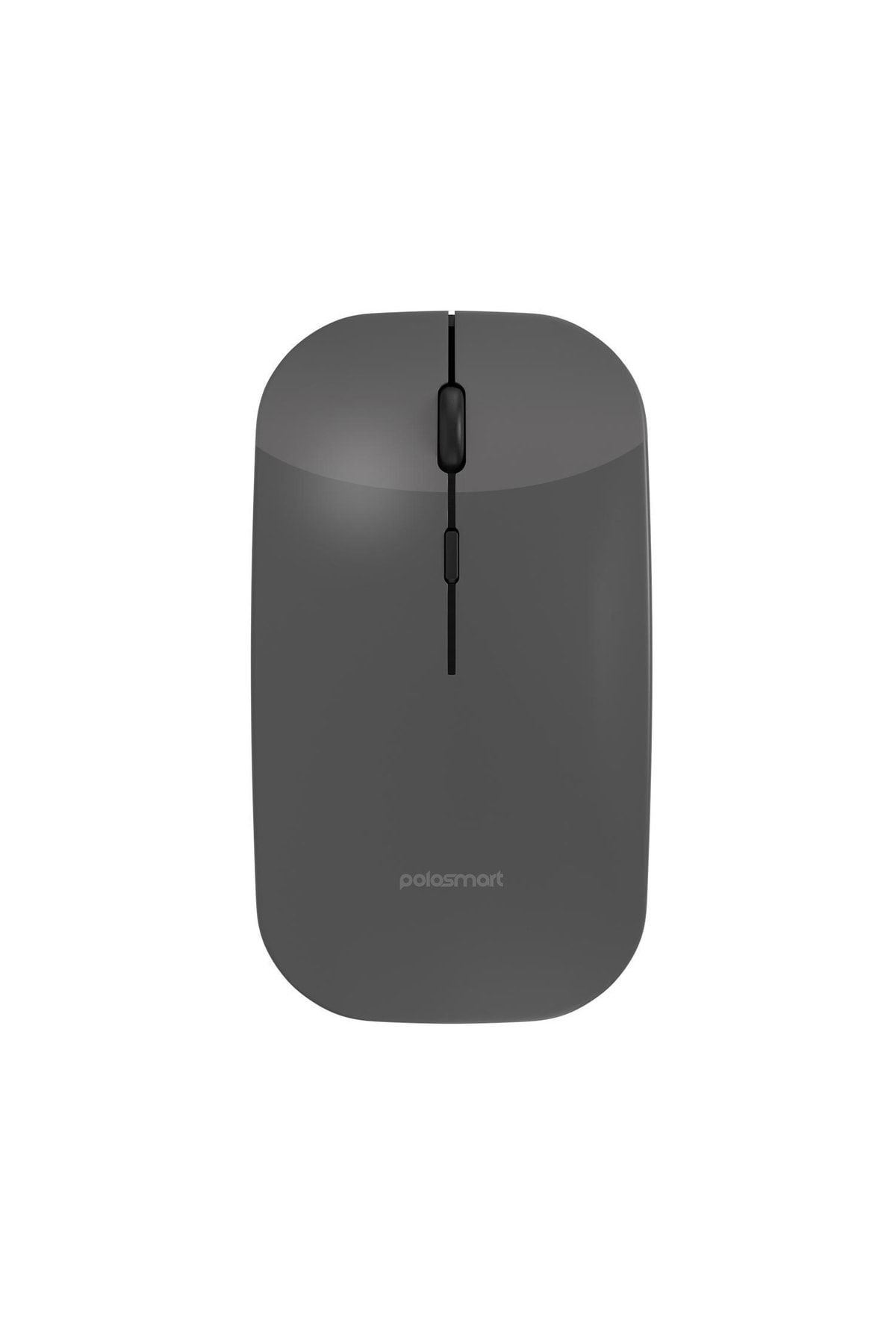 Polosmart Pswm15 Hibrit Bluetooth & Wireless Pilli Kablosuz Mouse Koyu Gri Modern Tasarım 431550