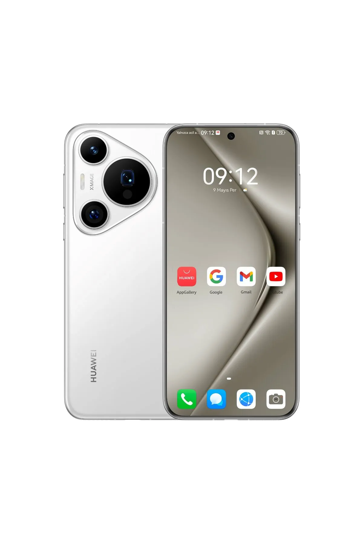 Huawei Pura 70 Pro 12 GB RAM 512 GB Beyaz