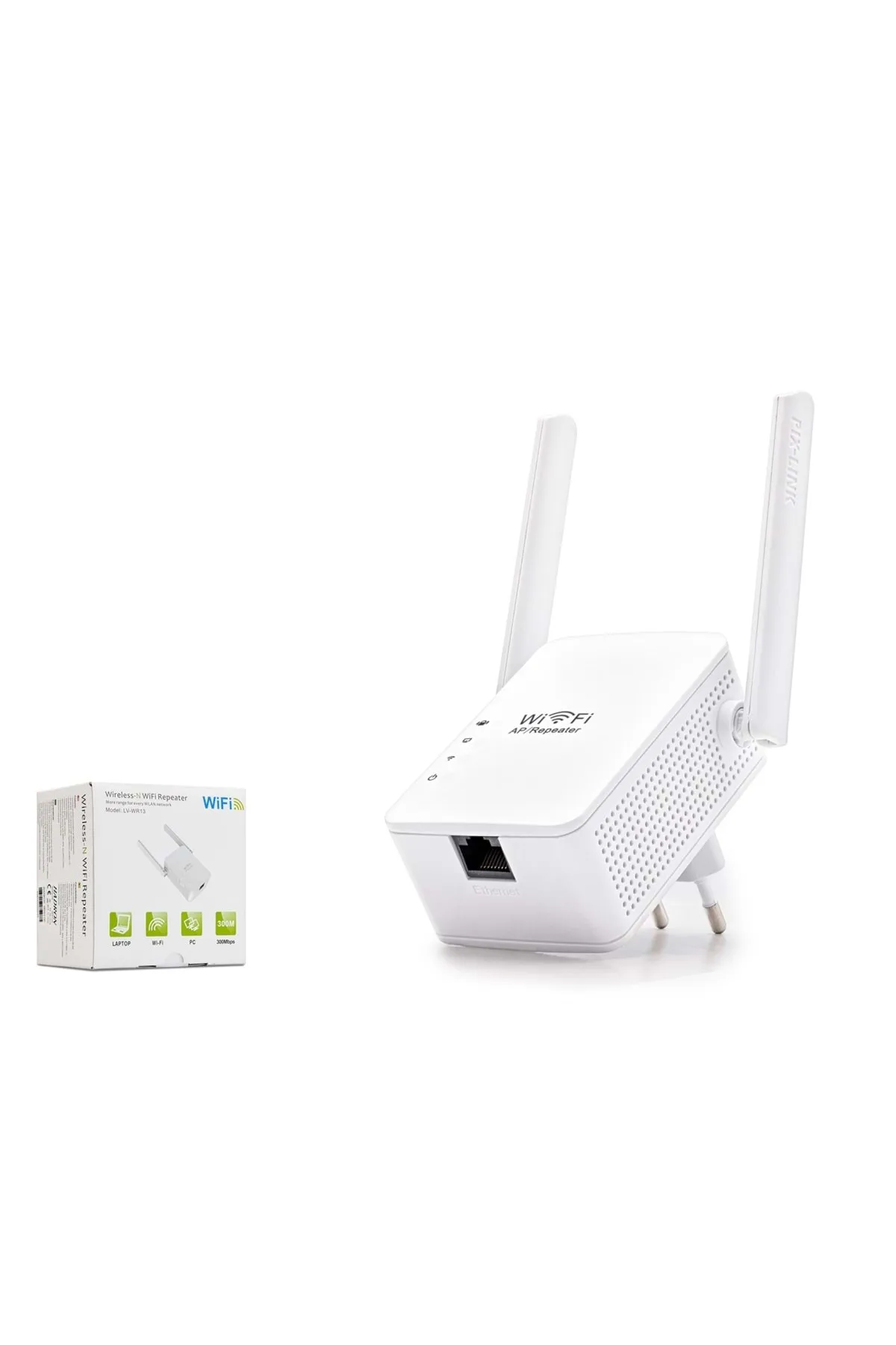 Hadron Pıx-lınk Lv-wr13 Wı-fı Repeater/ap 300mbps Çift Anten Beyaz