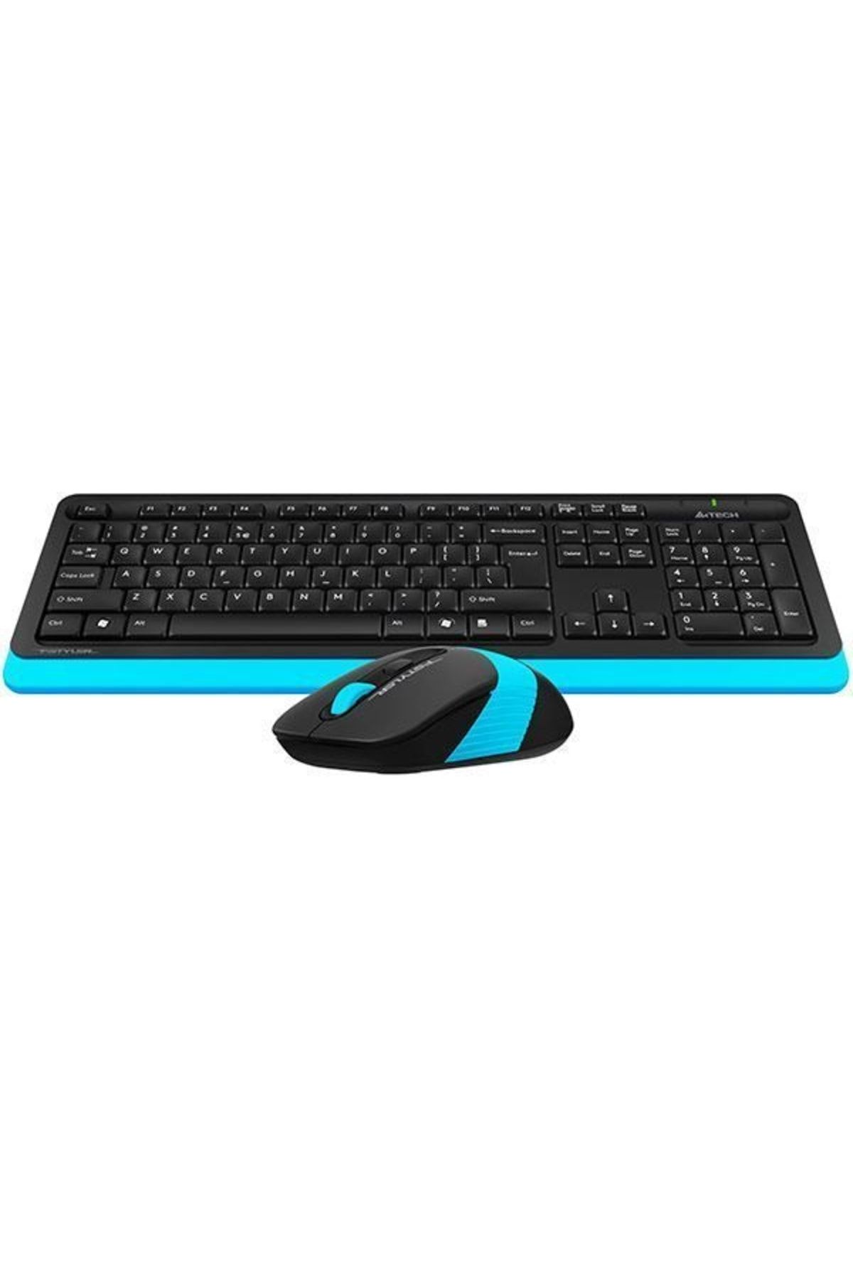 Genel Markalar Q Tr 2.4g Multimedia Kablosuz Klavye Mouse Seti Mavi Fg1010