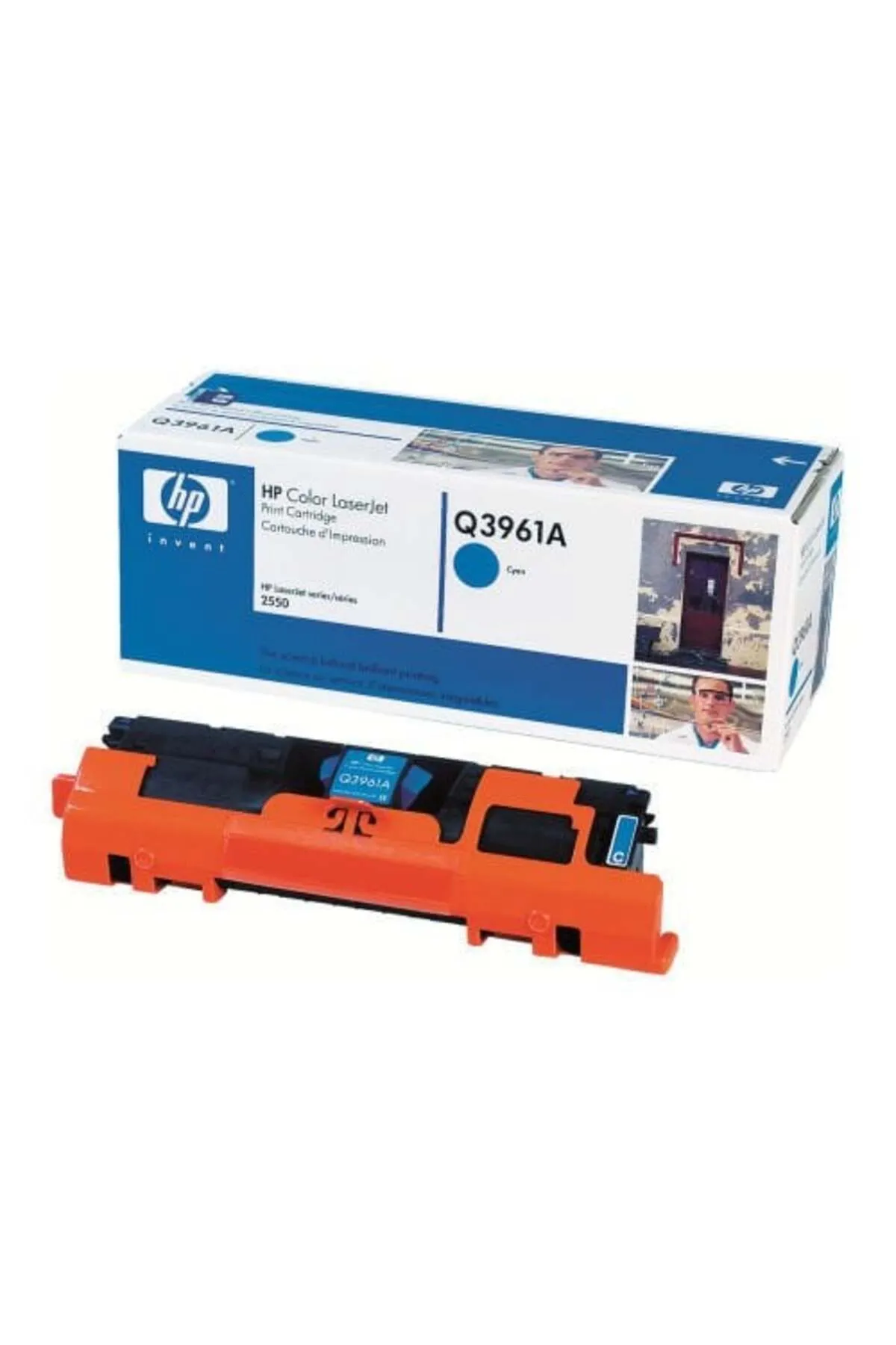 HP Q3961A (122A) Mavi Cyan  Toner LaserJet 2550