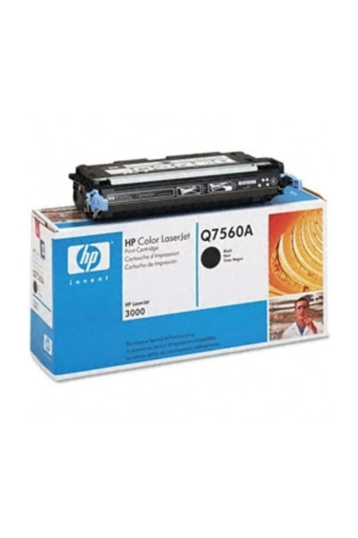 HP Q7560a Siyah Orjinal Toner -  2700 / 3000 Toneri (b)