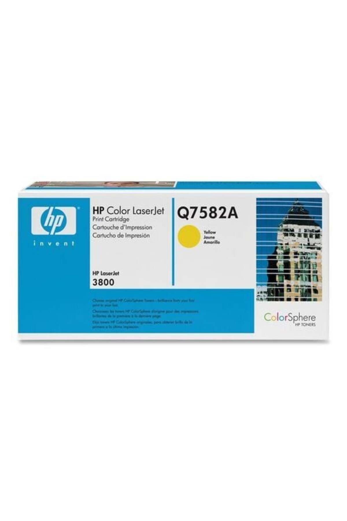 HP Q7582A (503A) Sarı Yellow  Toner Laserjet 3600