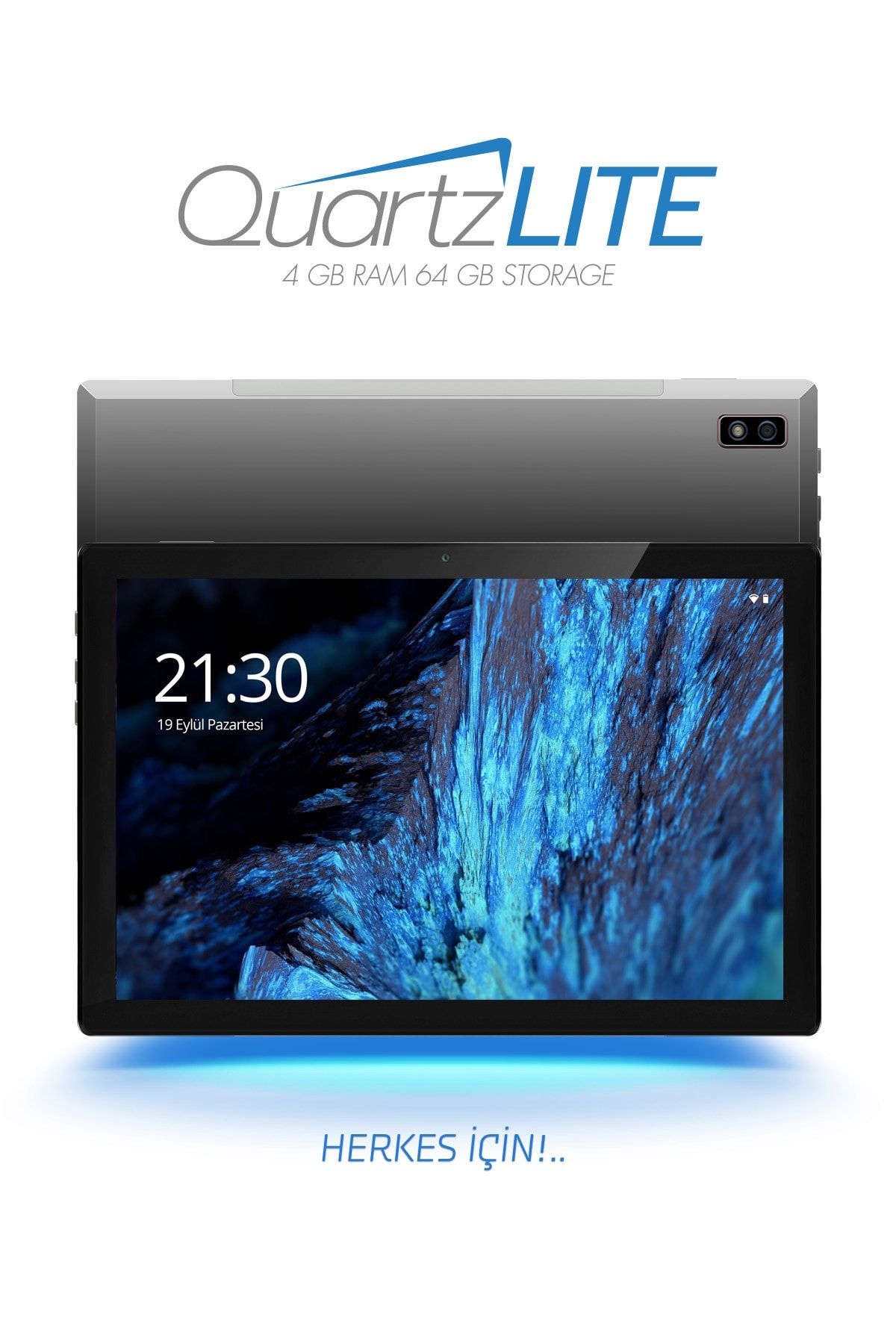 Vorcom QuartzLite 10.1 Inc 4 Gb Ram 64 Gb Hafıza 1280*800 HD IPS Ekran 8 Çekirdek Tablet