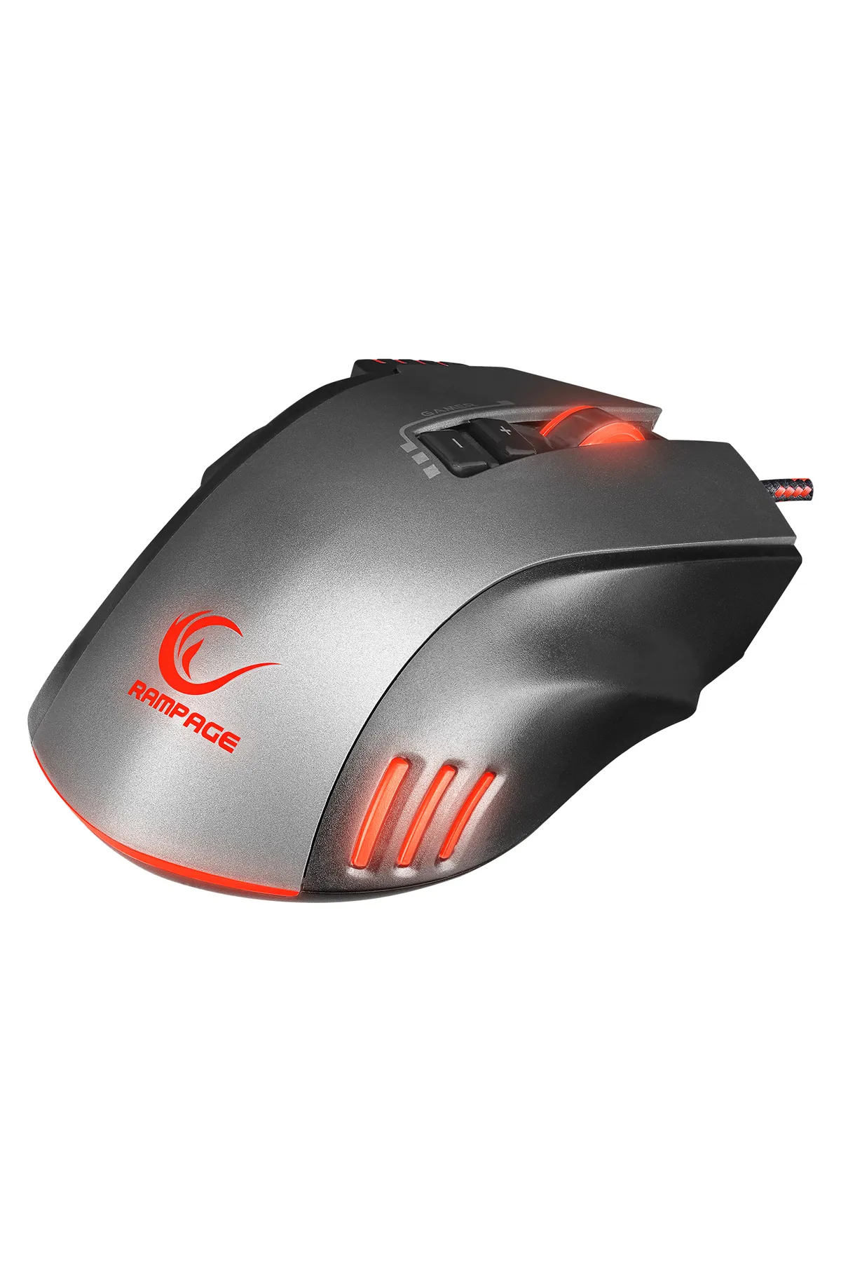 Rampage R81 Usb Rgb Mouse Gaming Mouse Oyuncu Mouse Sniper Tuşlu 8Tuşlu Örgü Kablo