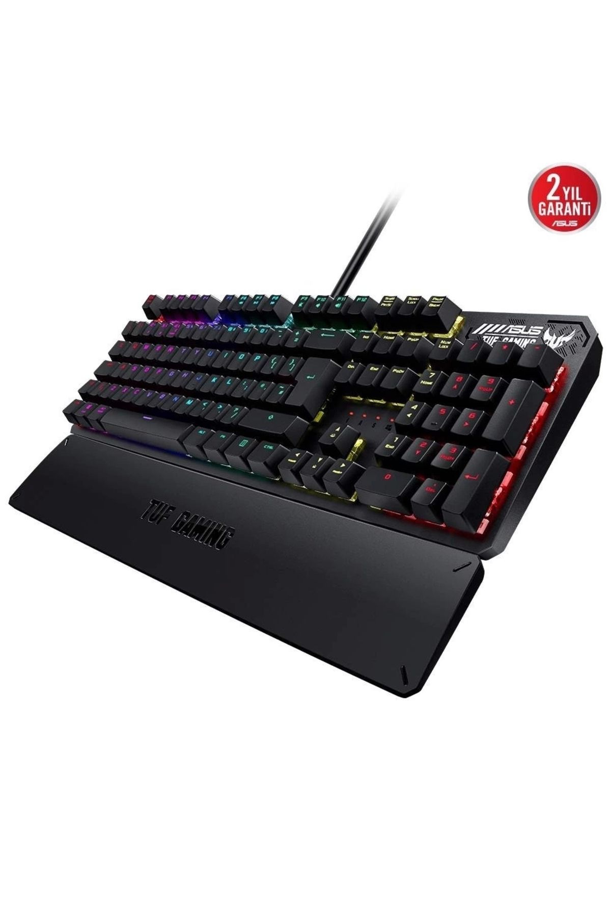 Asus Ra05 Tuf Gamıng K3 D/rd Red Switch Rgb Mekanik Gaming Klavye