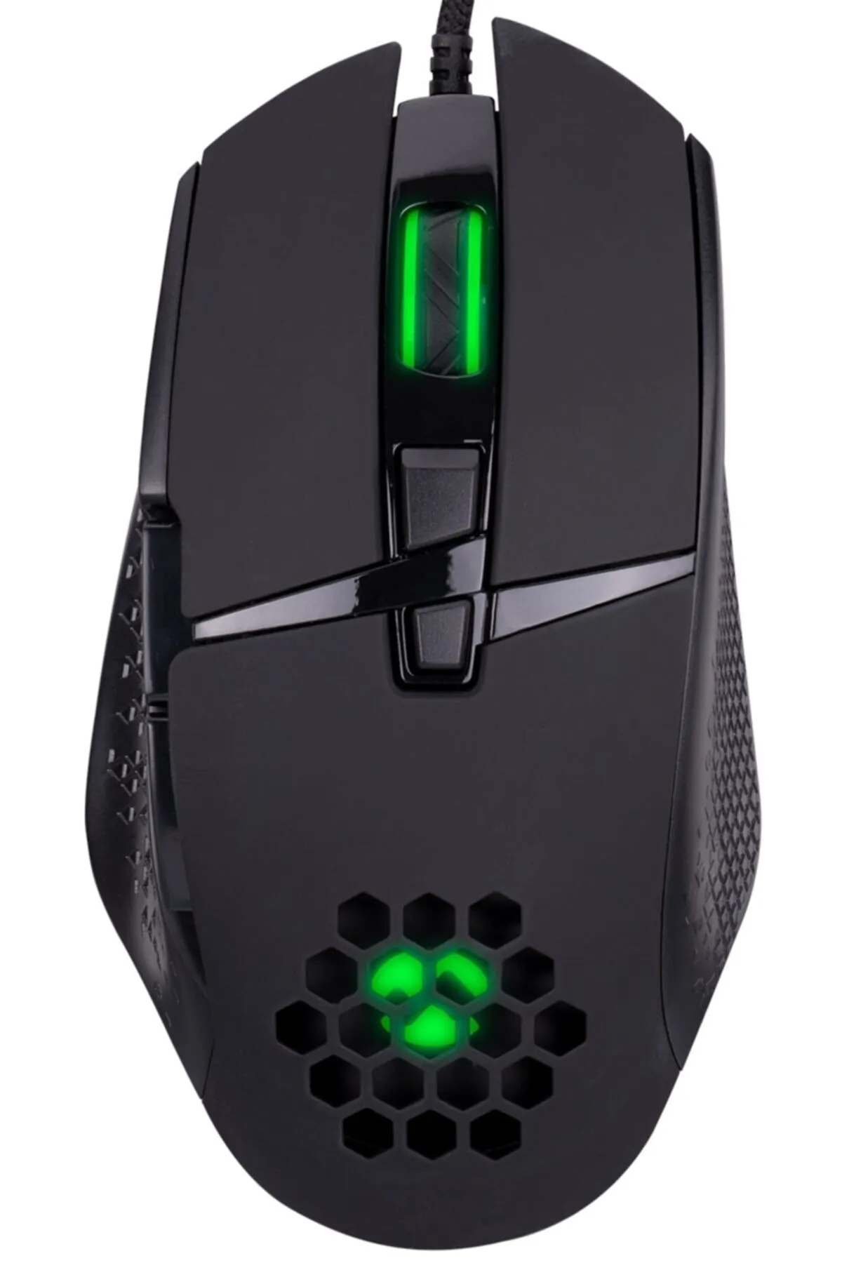 Everest Rage-x1 Usb Siyah 8 Tuşlu Led Işıklı 6400dpi Gaming Oyuncu Mouse En Yeni 440583