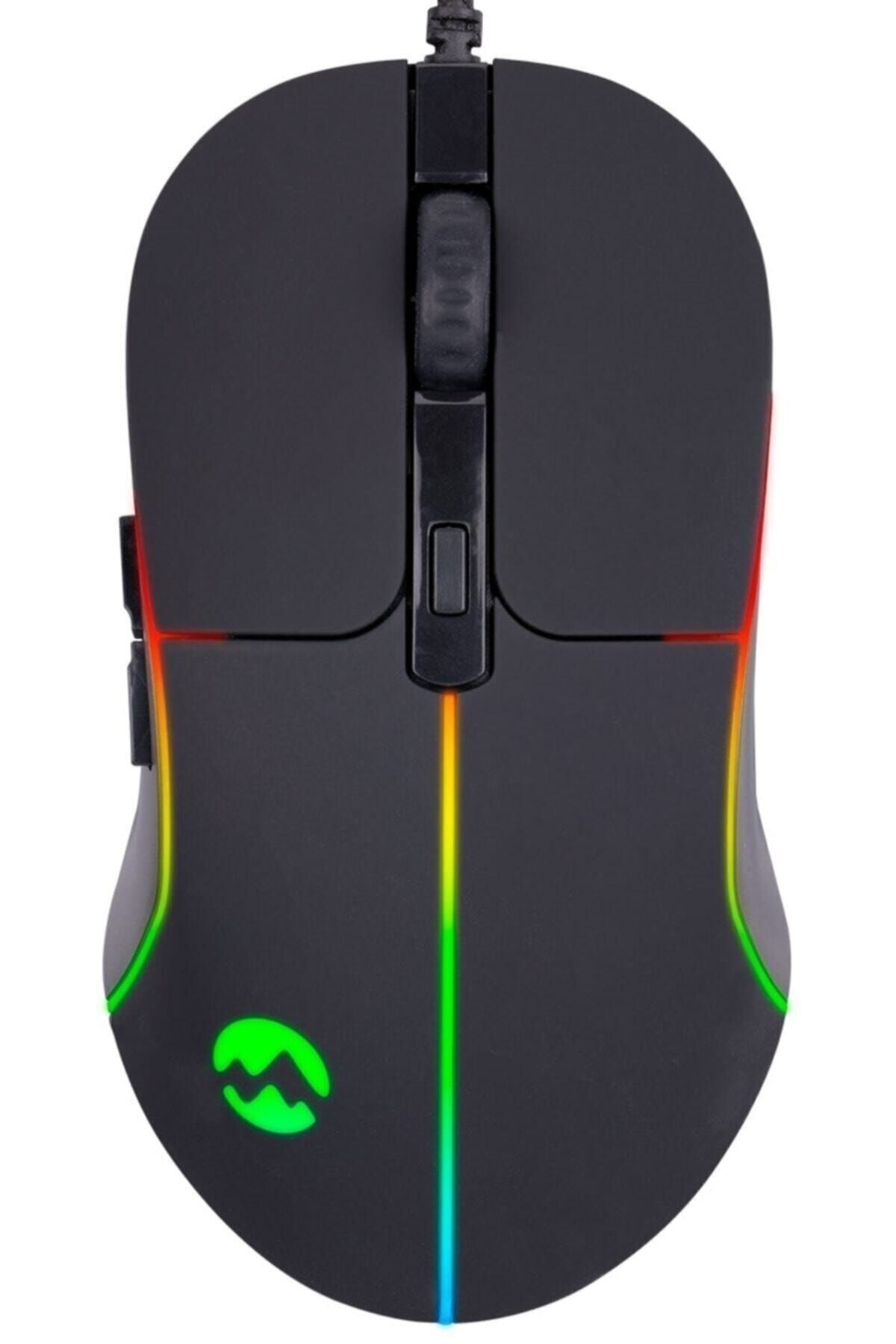 Everest Rage-x3 Usb Siyah 7 Tuşlu Ledli 6400 Dpi Gaming Oyuncu Mouse