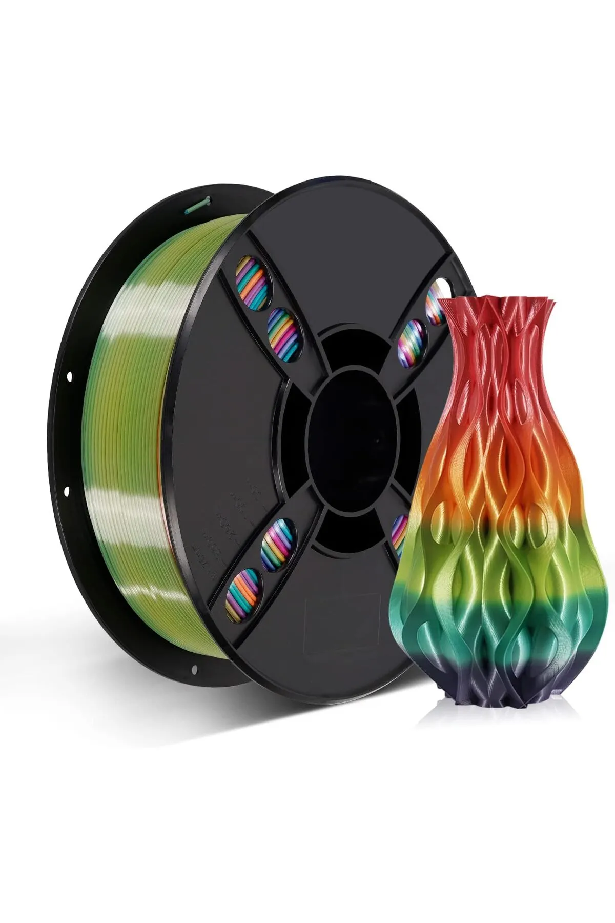 KINGROON Rainbow Filament - Gökkuşağı Şekeri - 1.75 - 1KG