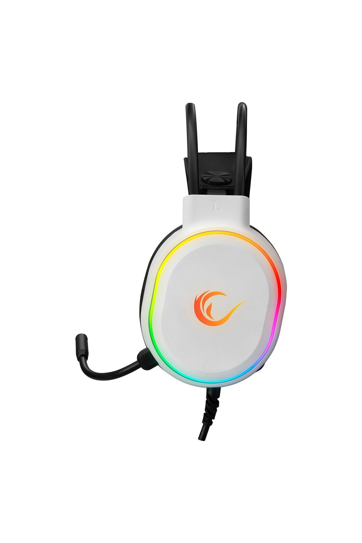 sommeow Rampage Rogue Beyaz Usb 7.1 Surround Rgb Ledli Gaming Oyuncu Mikrofonlu Kulaklık