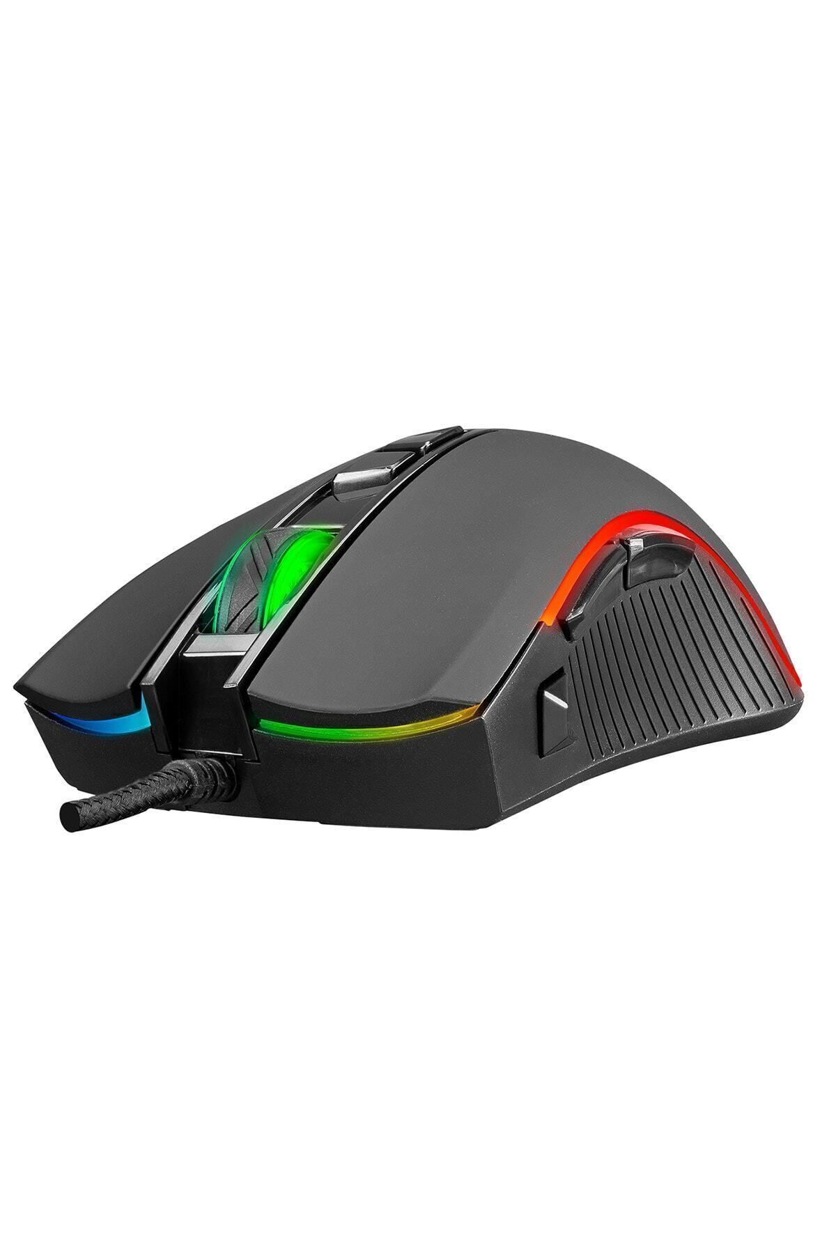 Everest Rampage Sm-g06 Sagitta 6400dpi Usb Makrolu Rgb 8d Gaming Oyuncu Mouse