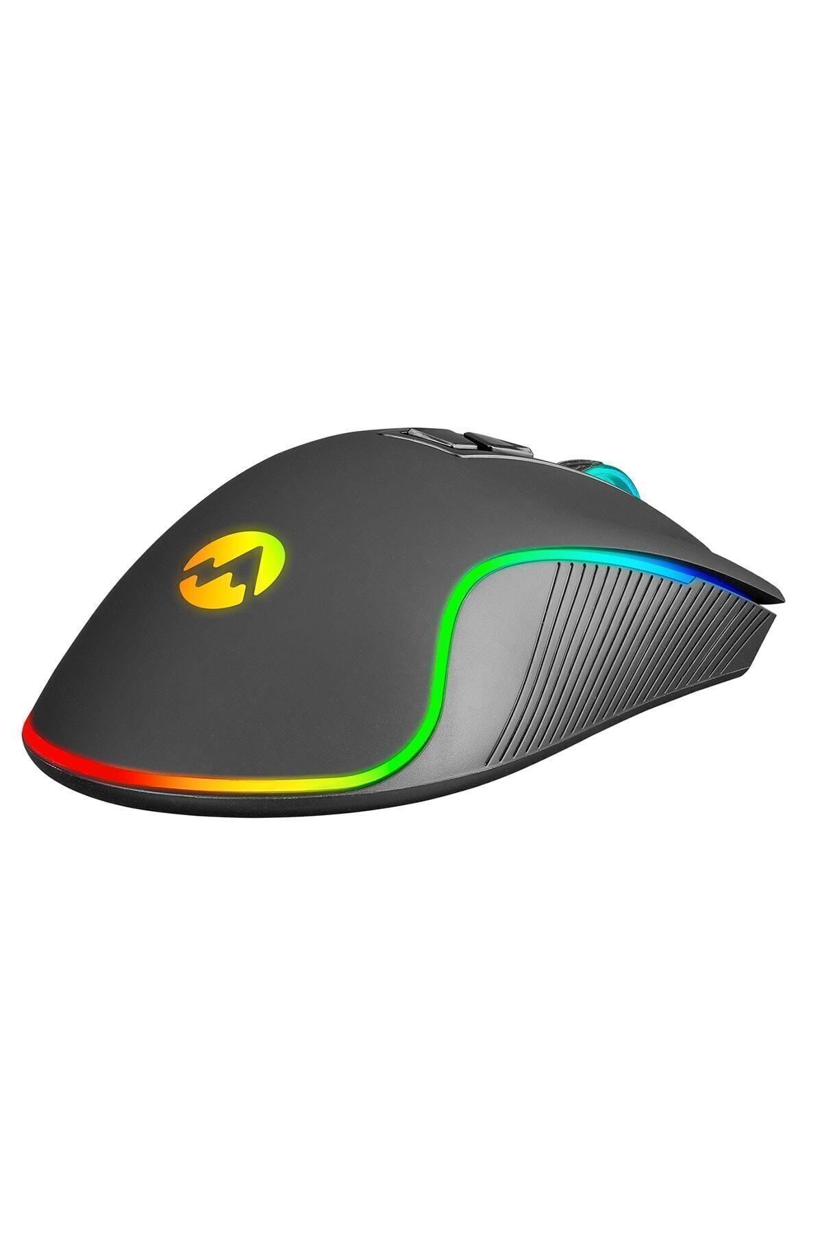 Everest Rampage Sm-g06 Sagitta 6400dpi Usb Makrolu Rgb 8d Gaming Oyuncu Mouse