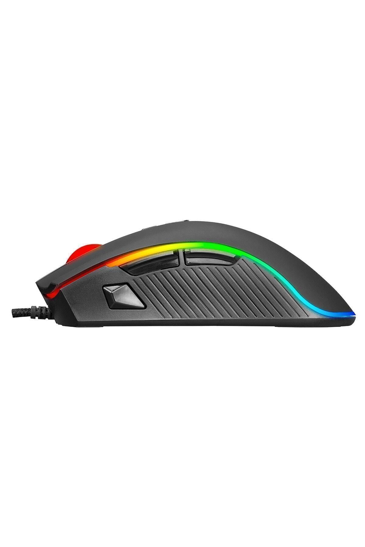 Everest Rampage Sm-g06 Sagitta 6400dpi Usb Makrolu Rgb 8d Gaming Oyuncu Mouse