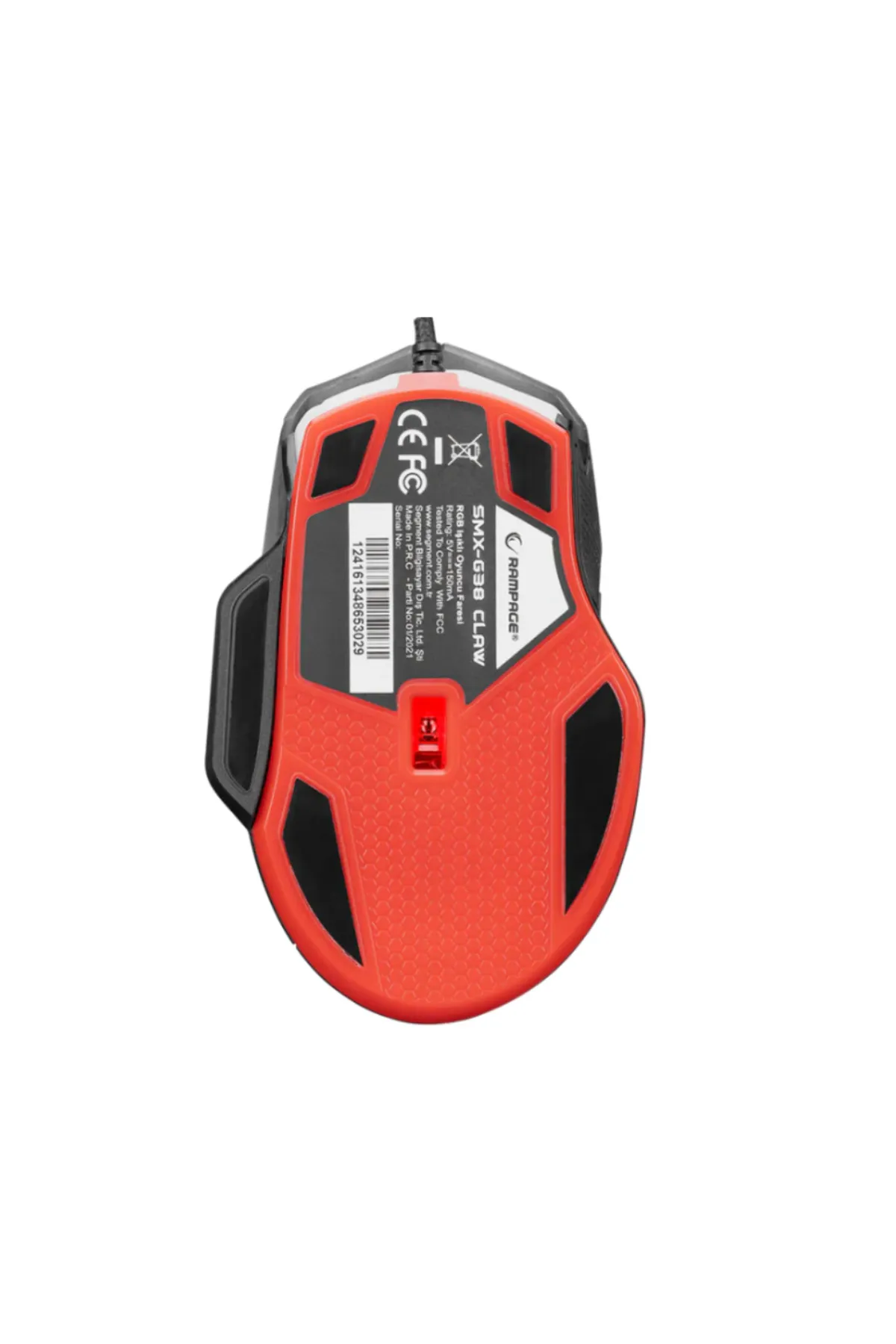 Afila Rampage SMX-G38 CLAW Usb 7 Makro Tuşlu RGB 12800 DPI Gaming Oyuncu Mouse