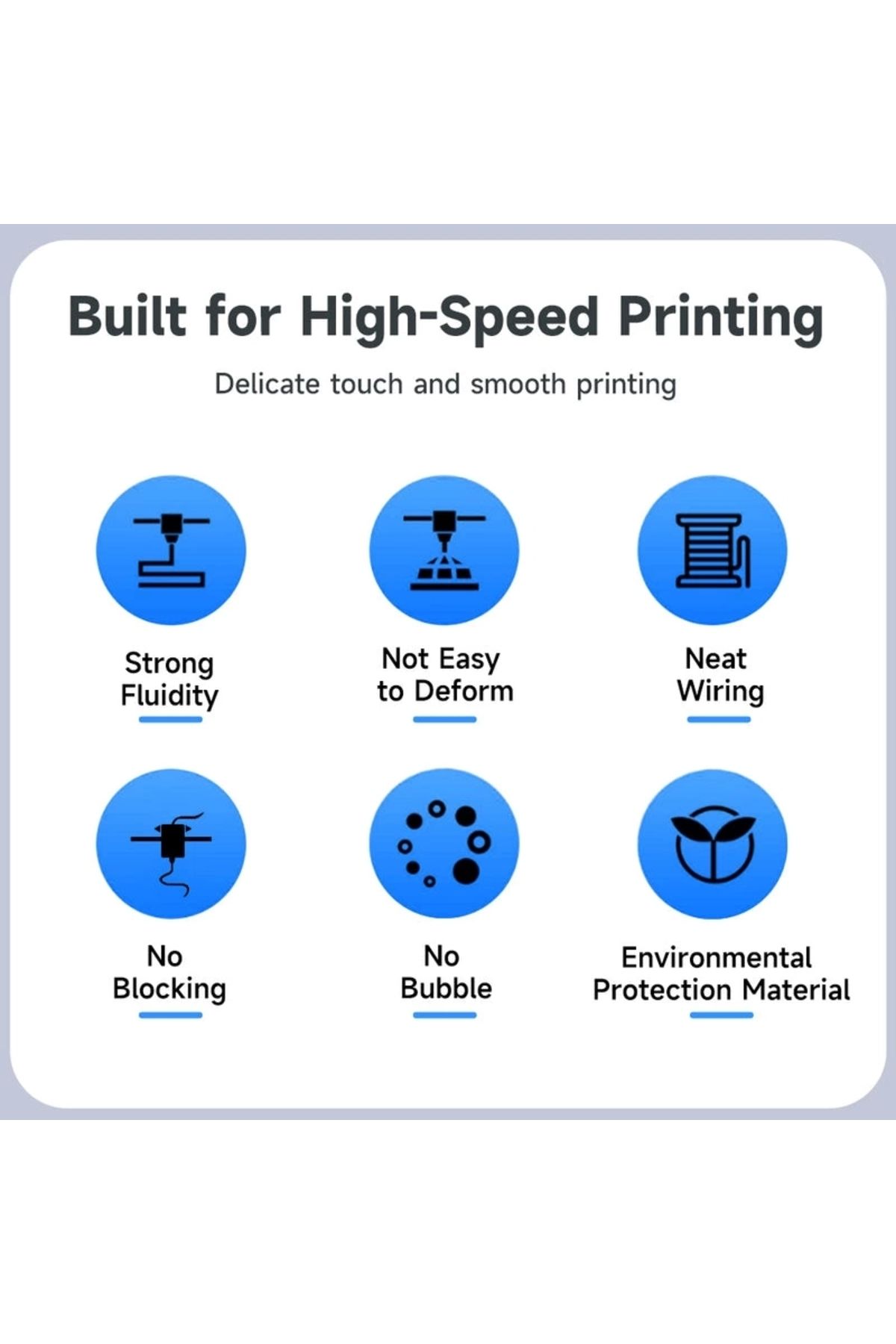 KINGROON Rapid Pla Filament Siyah (HYPER SPEED)