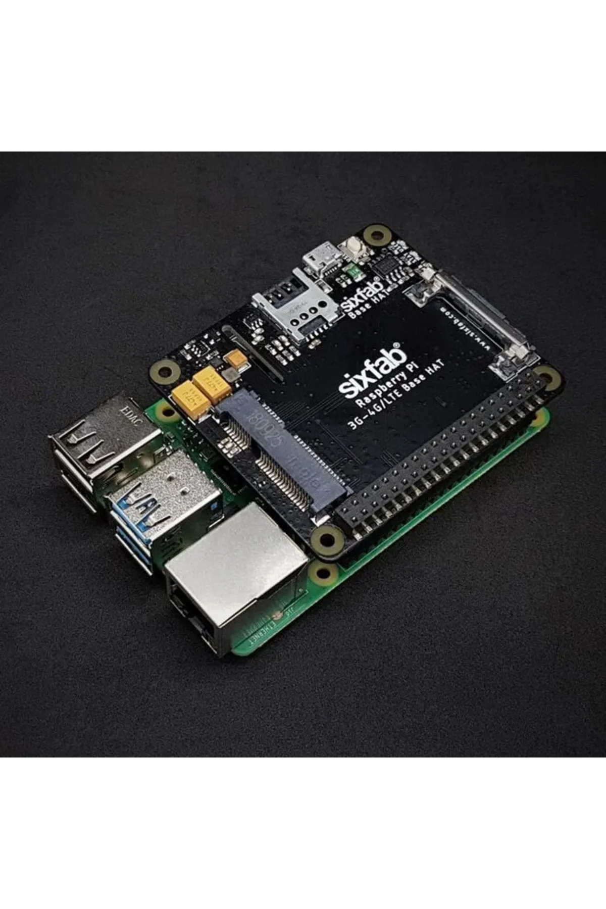 Sixfab Raspberry Pi 3g4g & Lte Base Hat