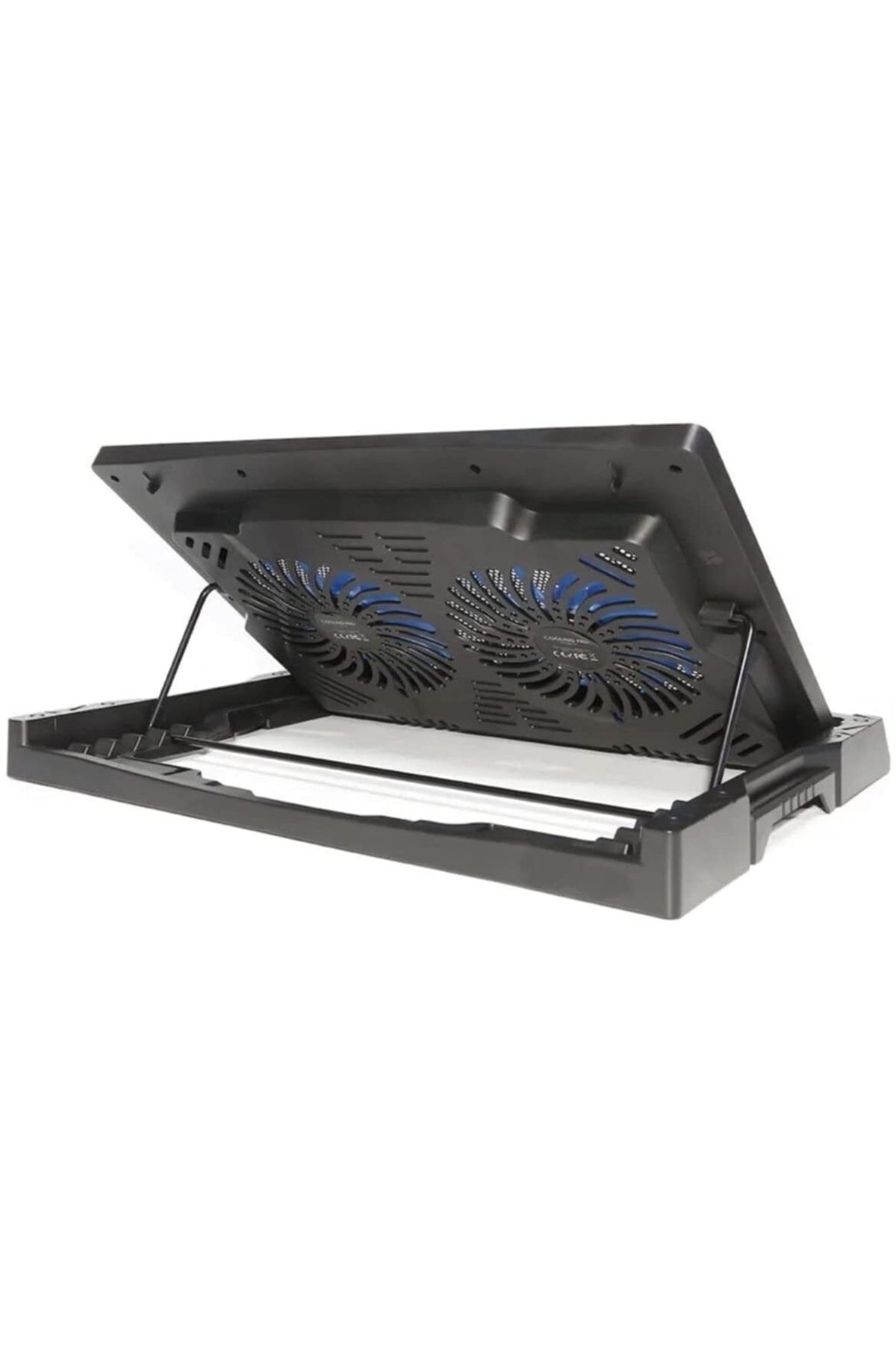 Rush Rc828 Ironice Çift Fanlı Led Aydınlatmalı Laptop Notebook Soğutucu