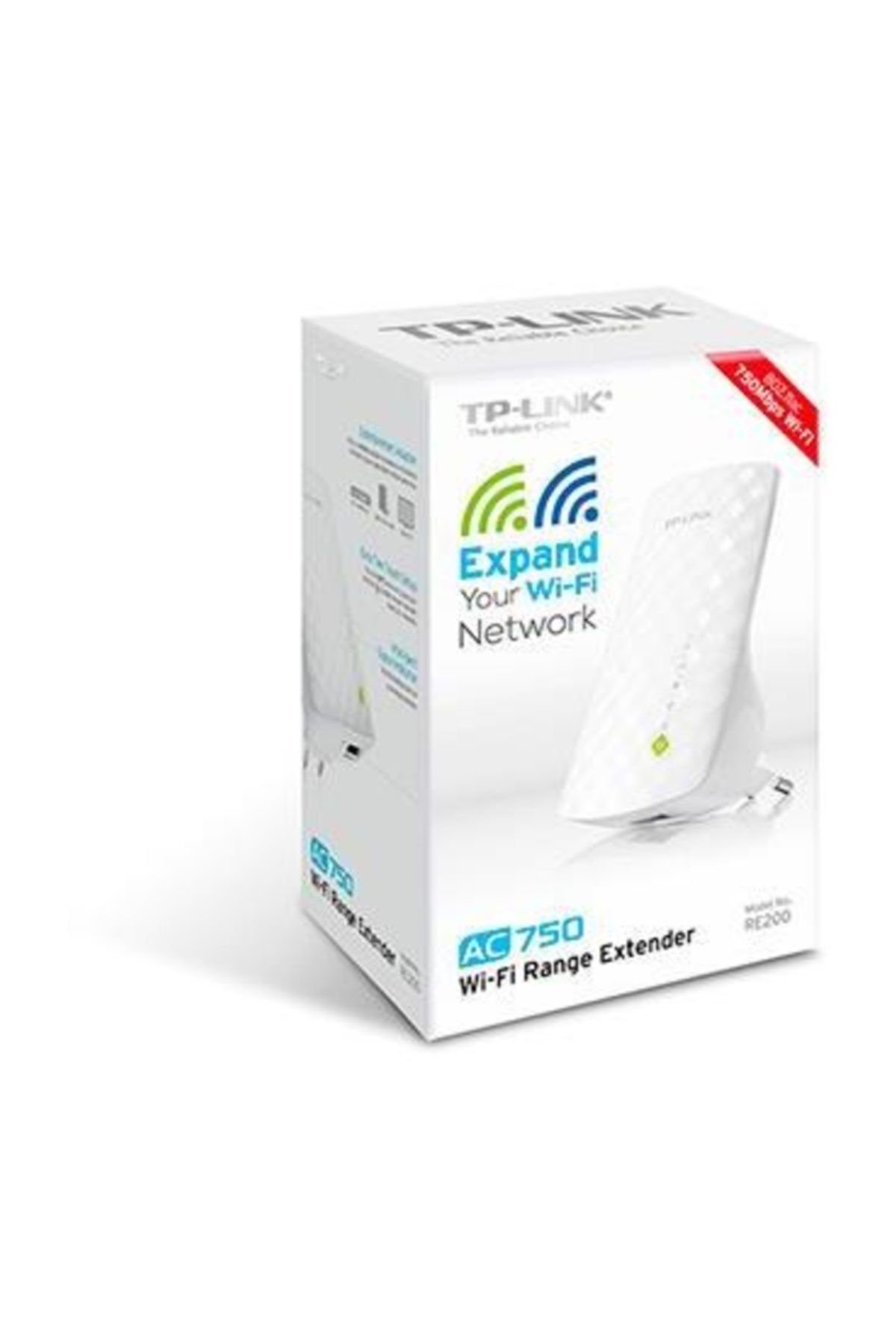 TP-Link Re200 750mbps Wifi Menzil Genişletici 5ghz/2,4ghz