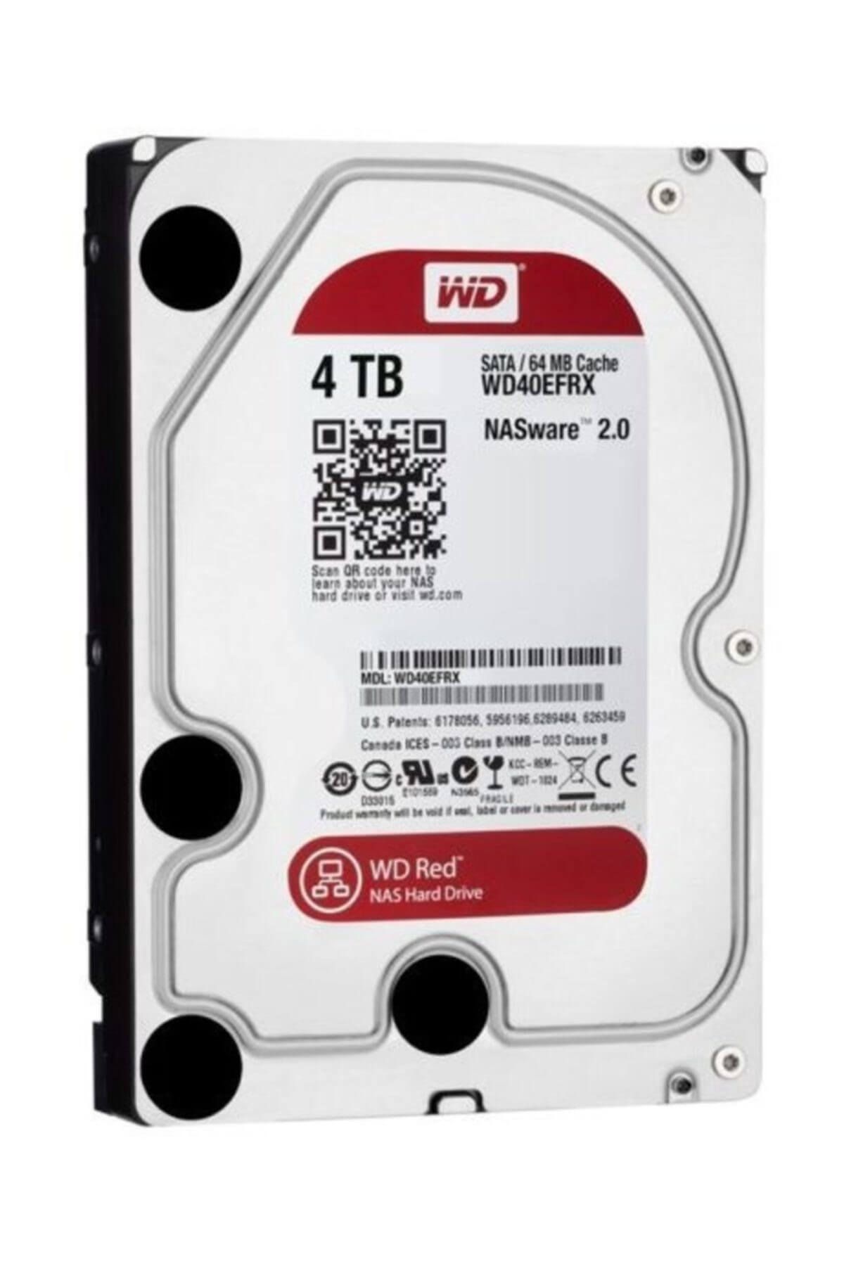 WD Red IntelliPower 3.5 4TB 64Mb 5900Rpm Sata 3 NAS WD40EFRX