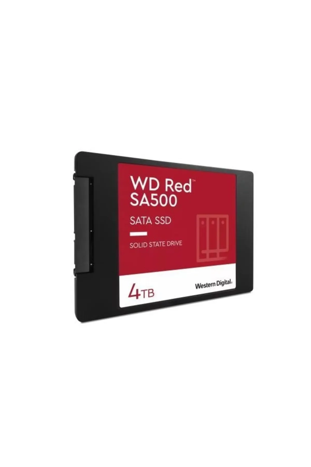 WD Red SA500 NAS SATA SSD 2.5" 4TB WDS400T2R0A Server ve Nas SSD