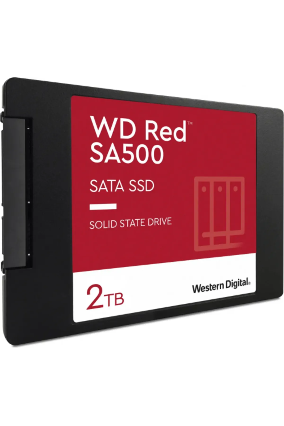 WESTERN DIGITAL Red SA500, WDS200T2R0A, 2TB, 560/530, SERVER ve NAS için Enterprise, 2,5" SATA, SSD