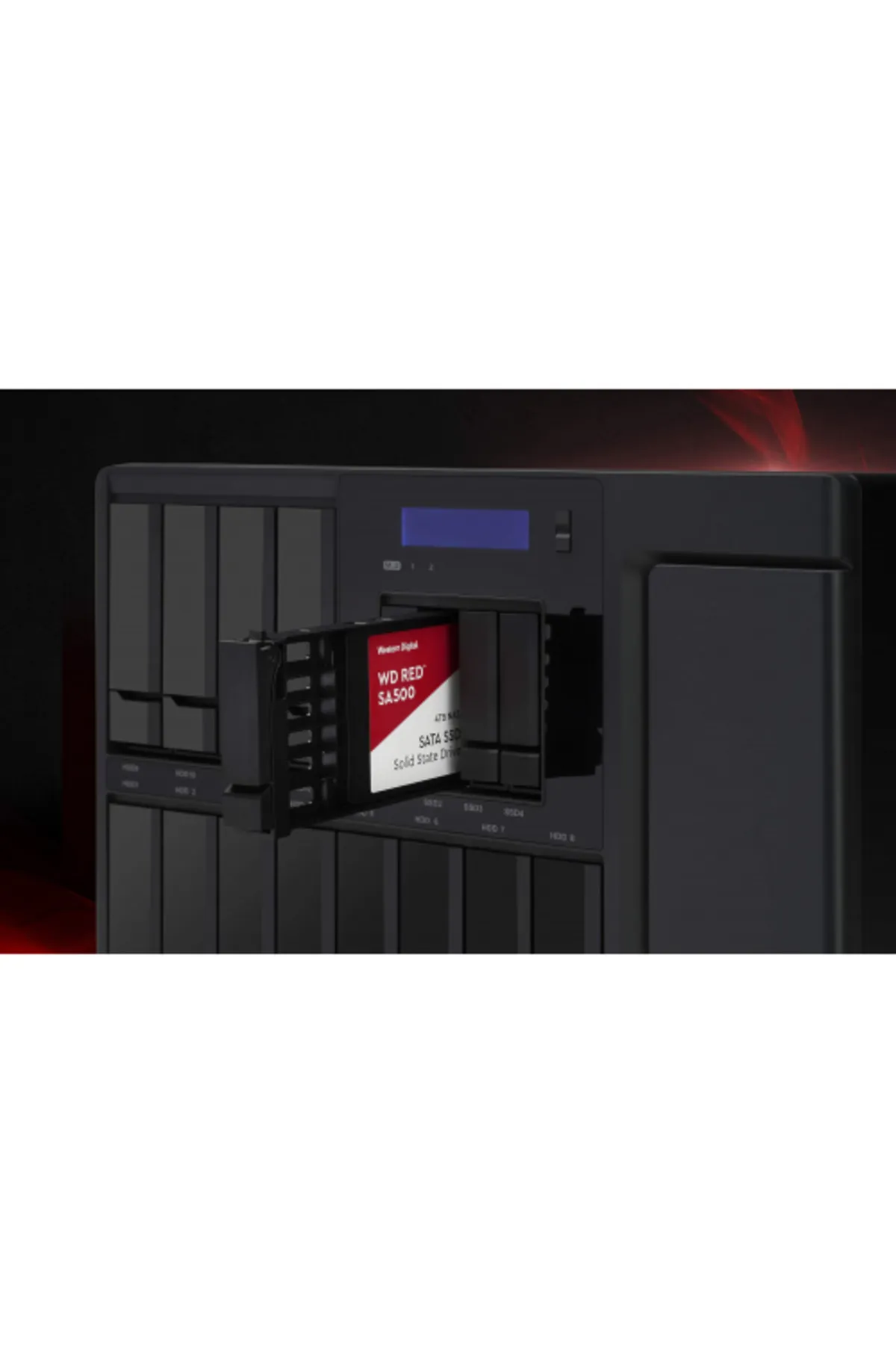 WESTERN DIGITAL Red SA500, WDS200T2R0A, 2TB, 560/530, SERVER ve NAS için Enterprise, 2,5" SATA, SSD