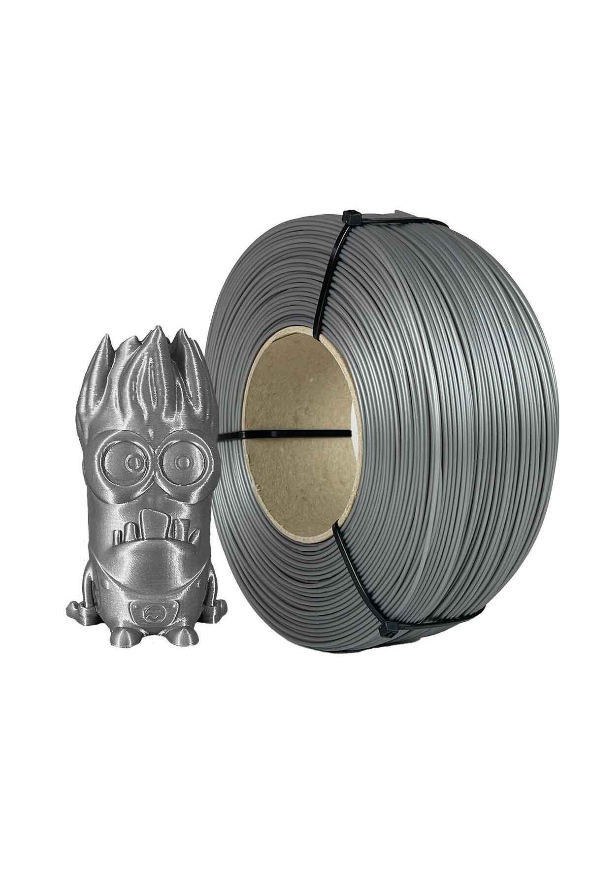 AZUREFILM Refill PLA 1.75mm GÜMÜŞ 1000g Filament