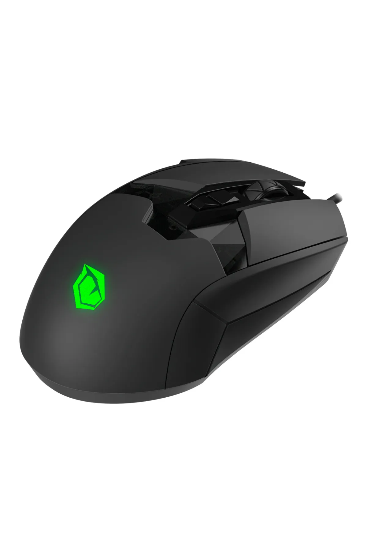 Pusat Reflex Force 18000 DPI Oled Ekranlı Yüksek Performanslı RGB Oyuncu Mouse-Siyah