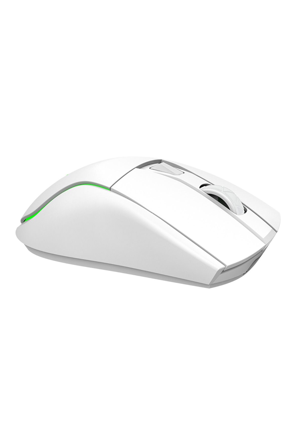 Pusat Reflex Ultra 16000 DPI 400 IPS Yüksek Performanslı Kablosuz RGB Oyuncu Mouse- Beyaz